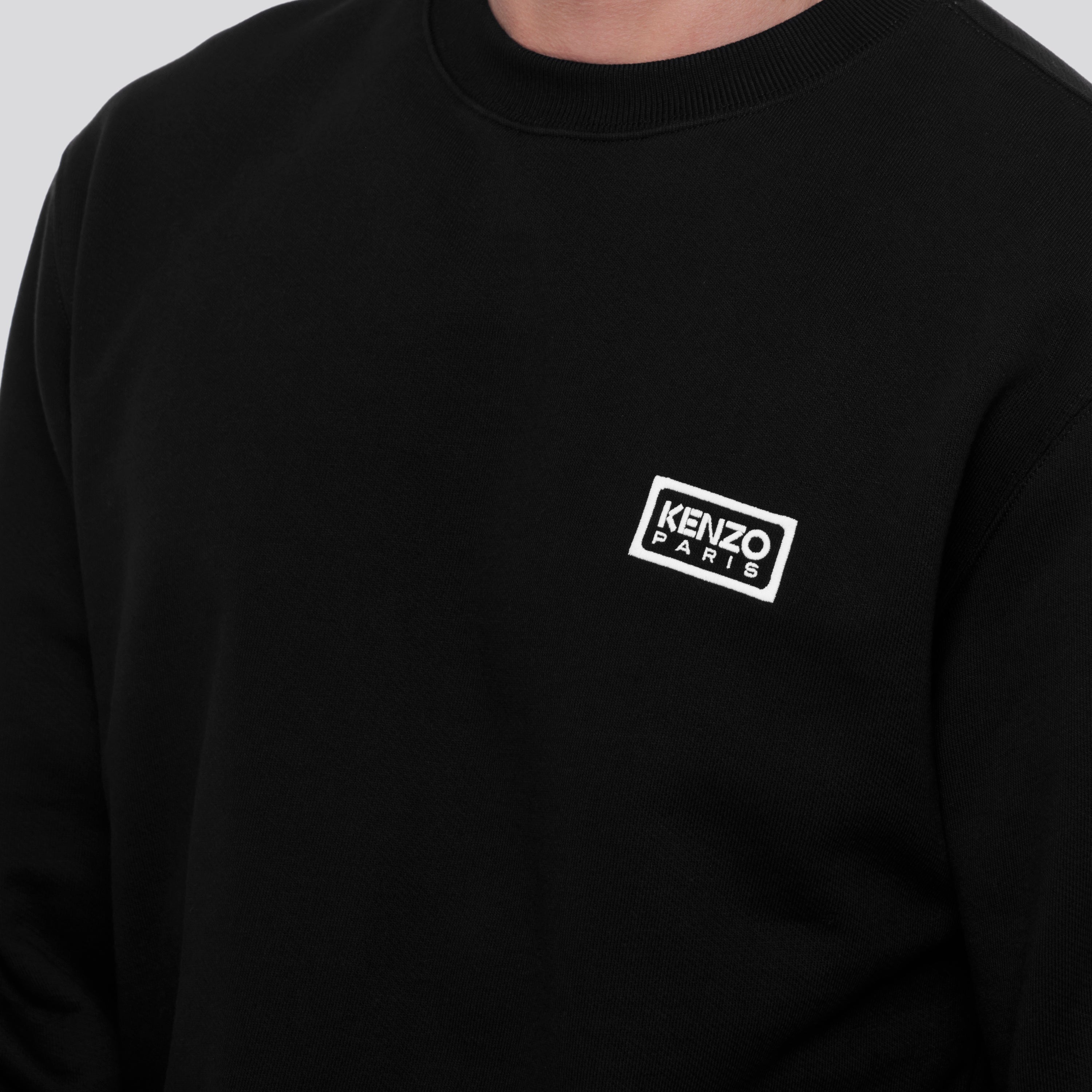 Buzo Negro Kenzo Tag