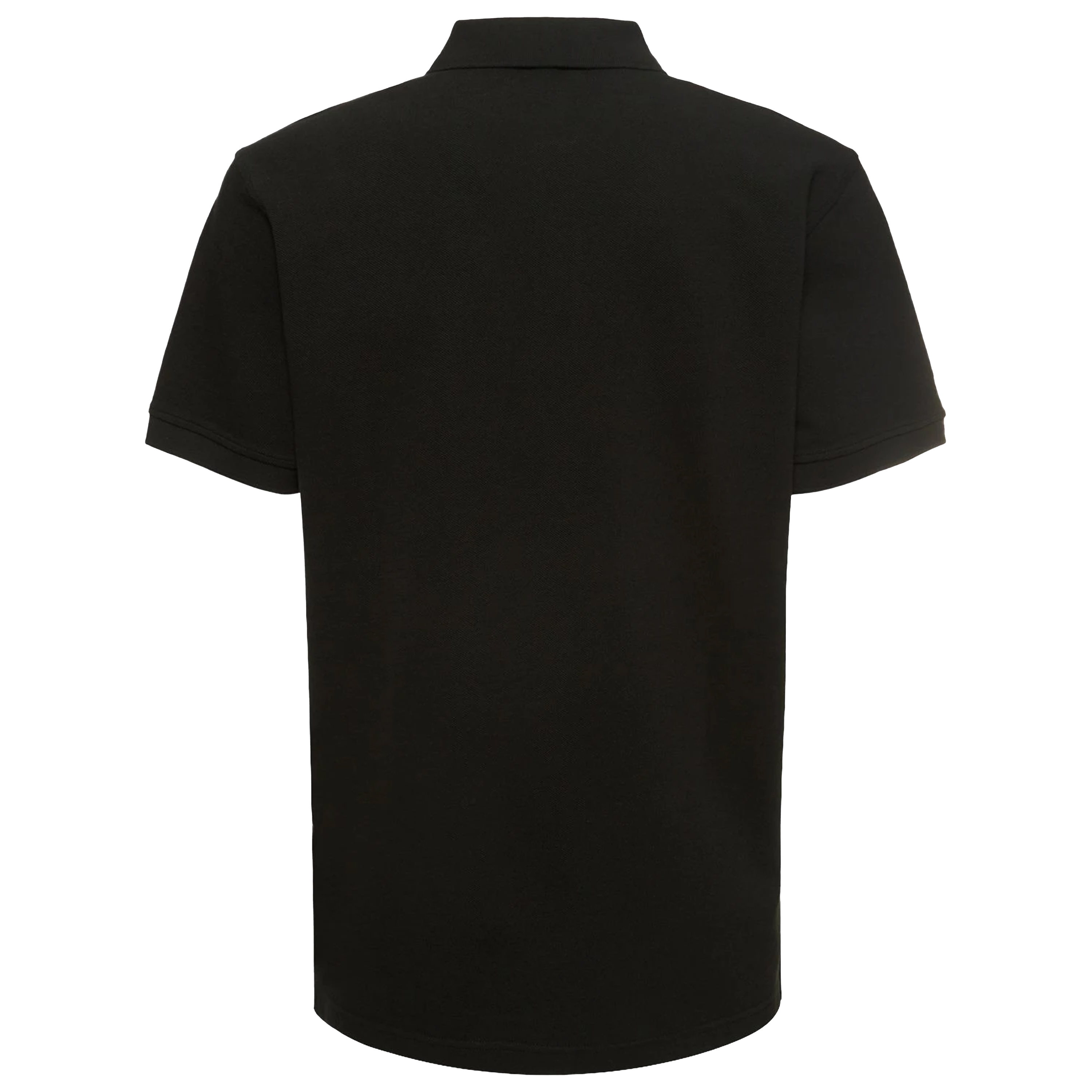 Camiseta Tipo Polo Negro Kenzo Flower Logo