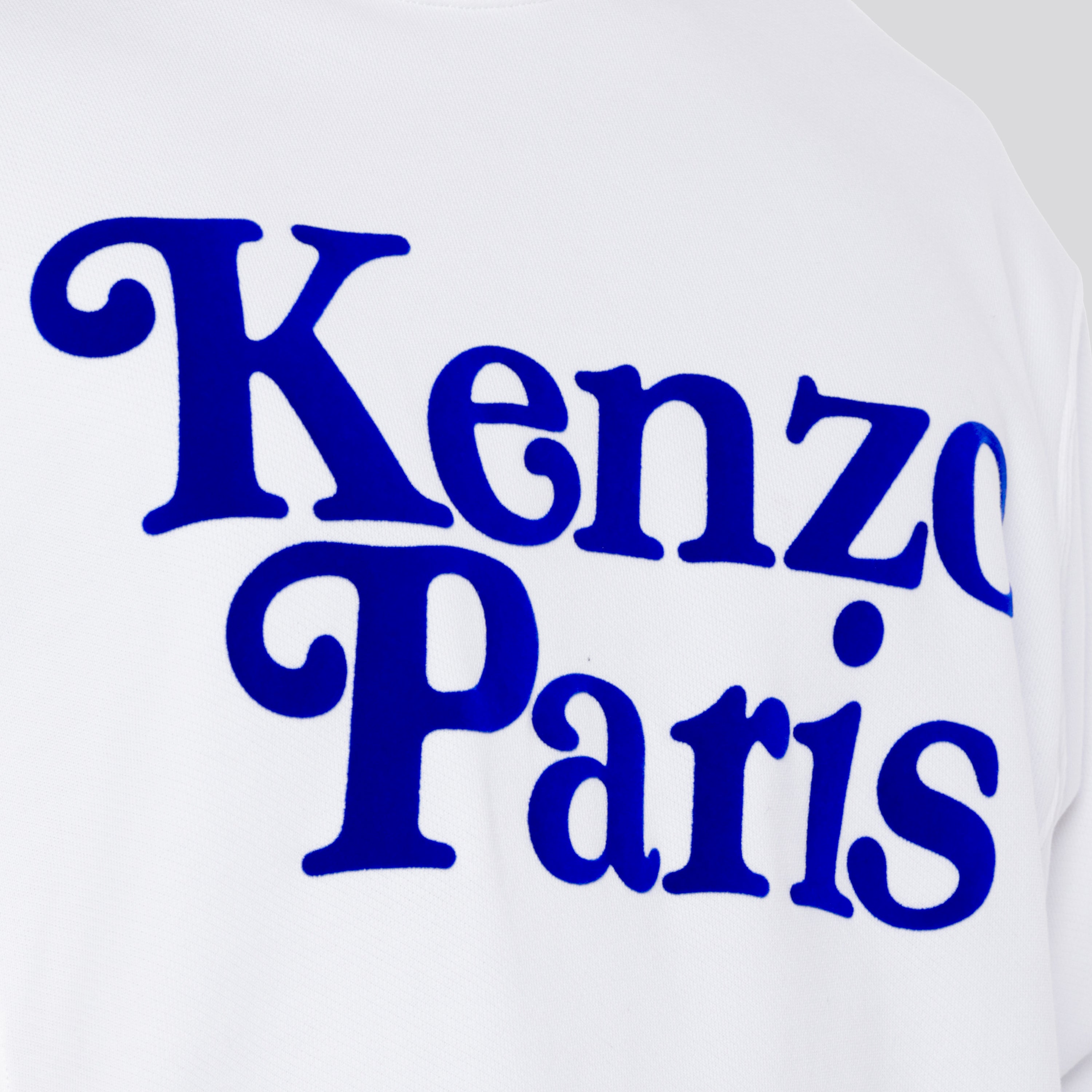 Buzo Blanco Kenzo Azul Paris