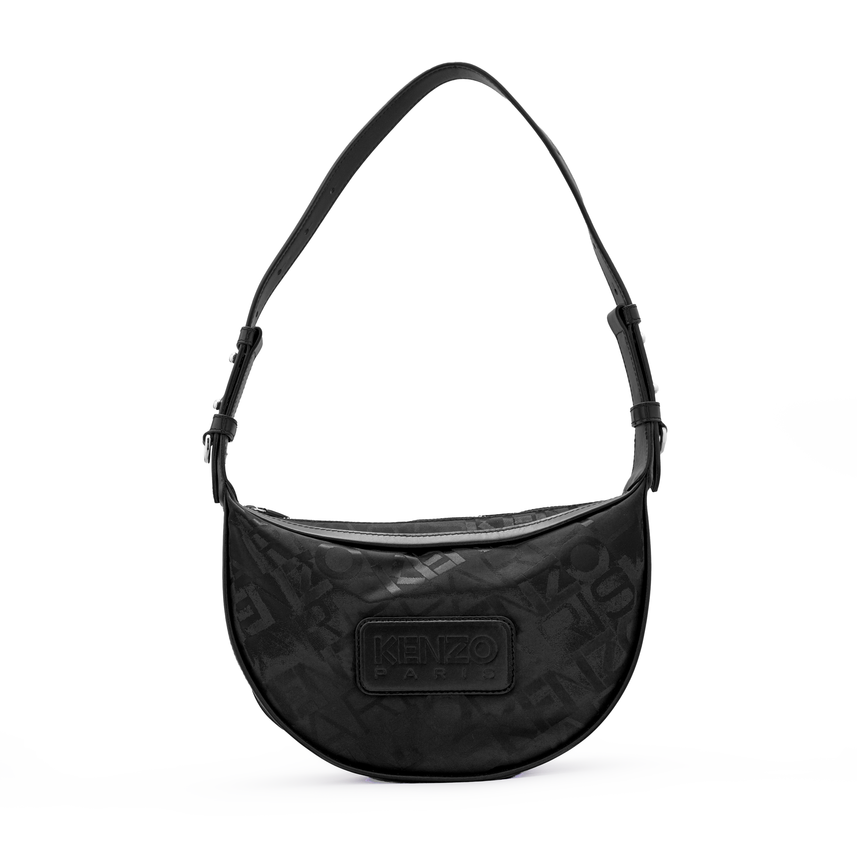 Cartera Negra Kenzo Nylon Medium