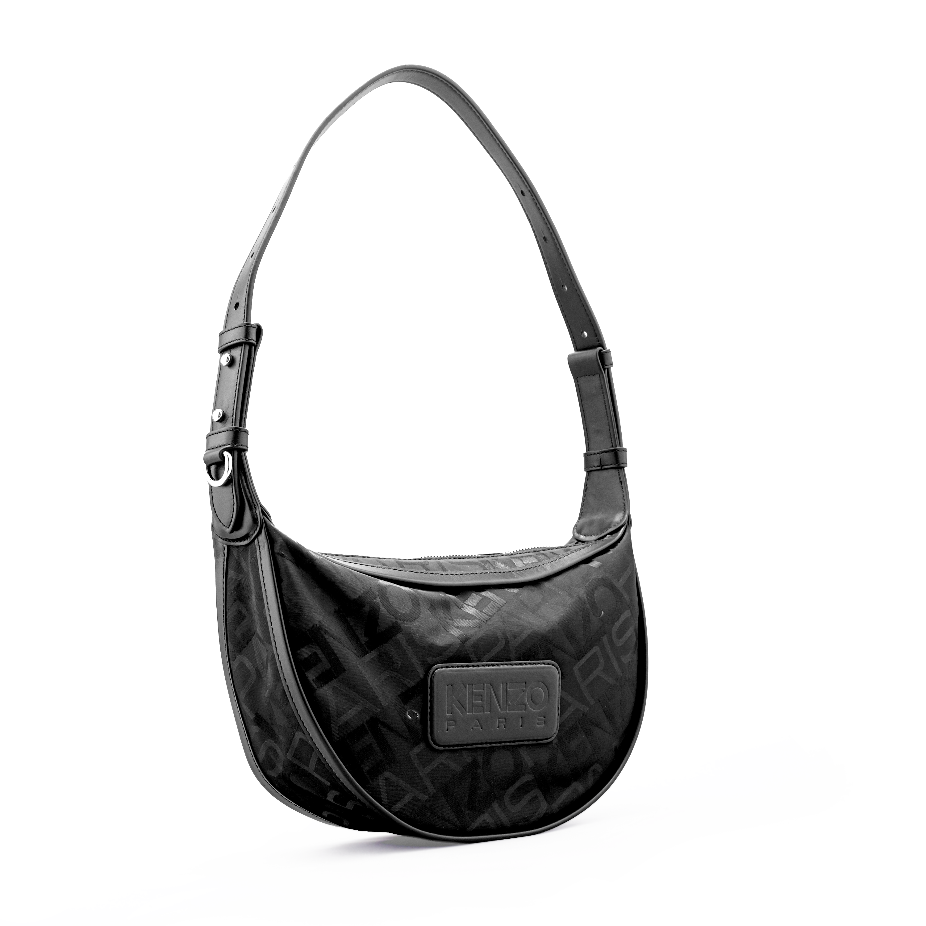 Cartera Negra Kenzo Nylon Medium