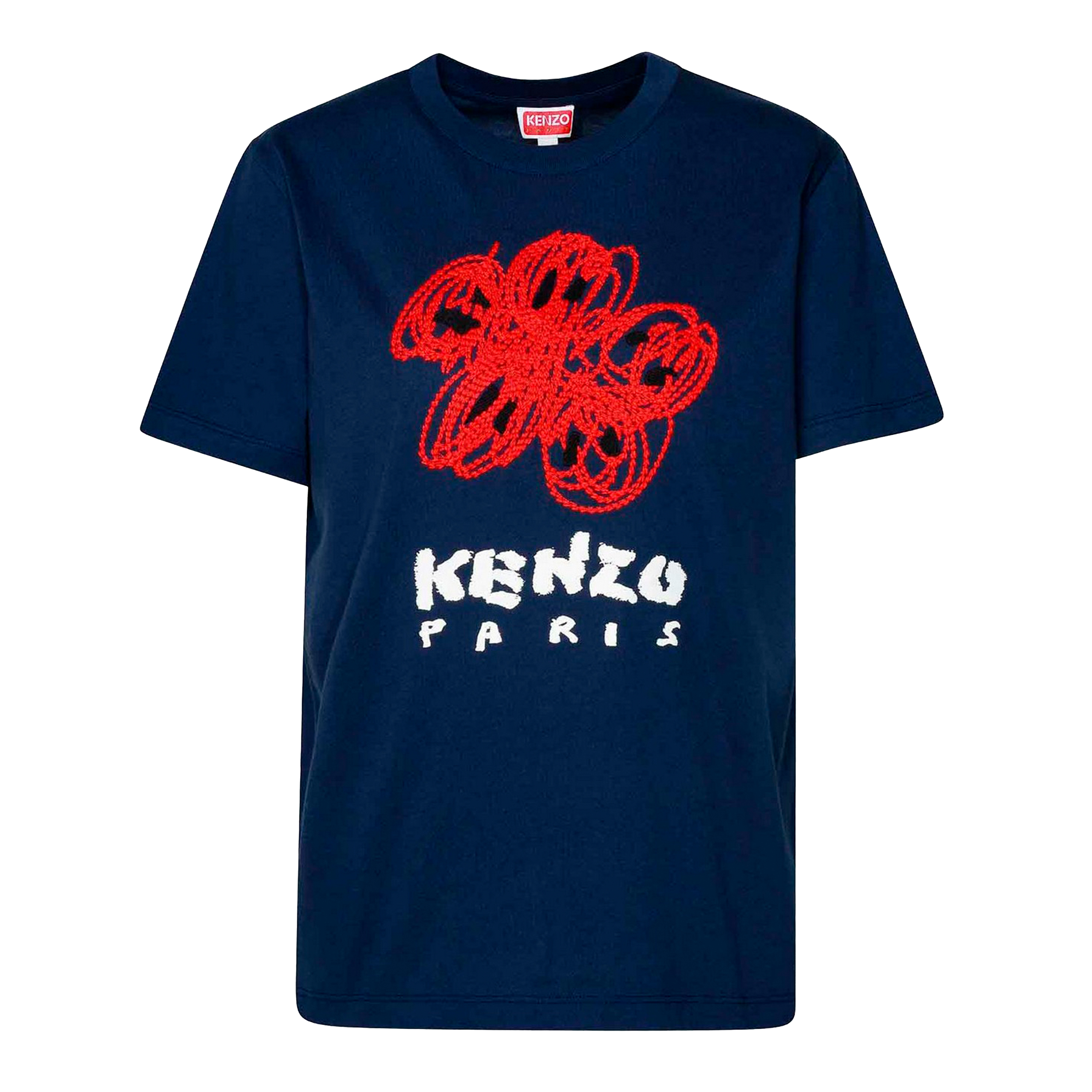 Camiseta Azul KENZO Paris Big Flower