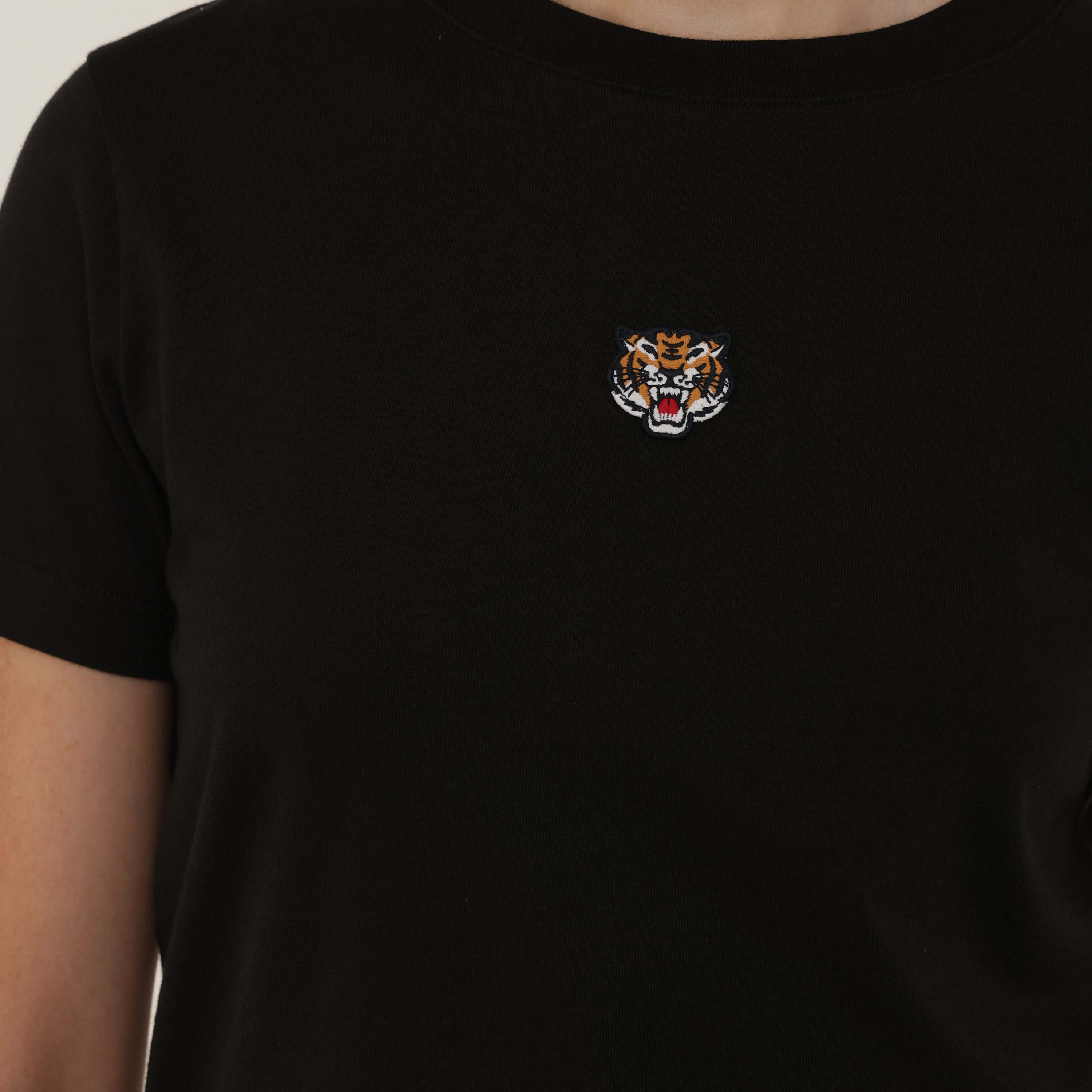 Camiseta Azul Kenzo Tiger Patch