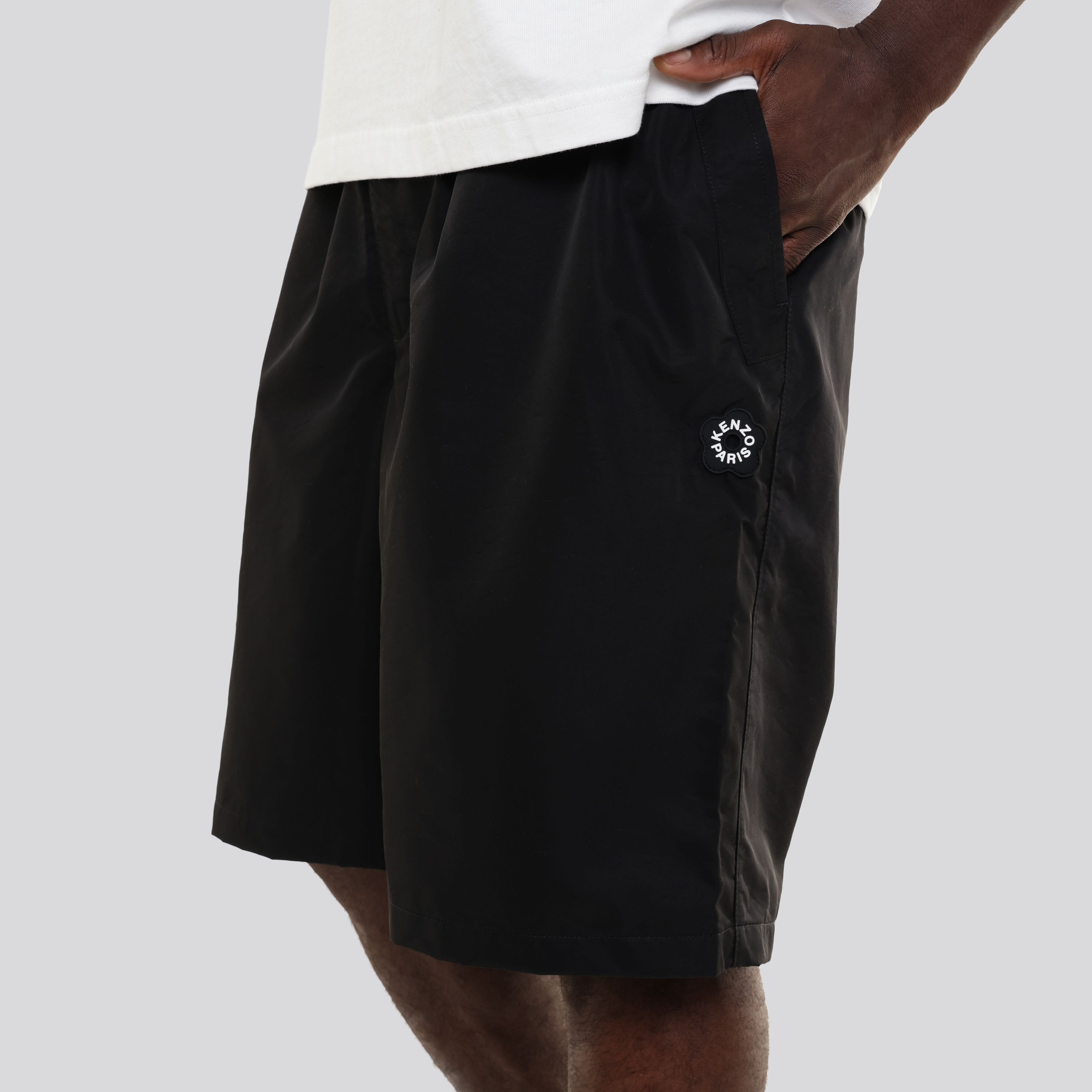 Shorts Negro Kenzo Paris Flower