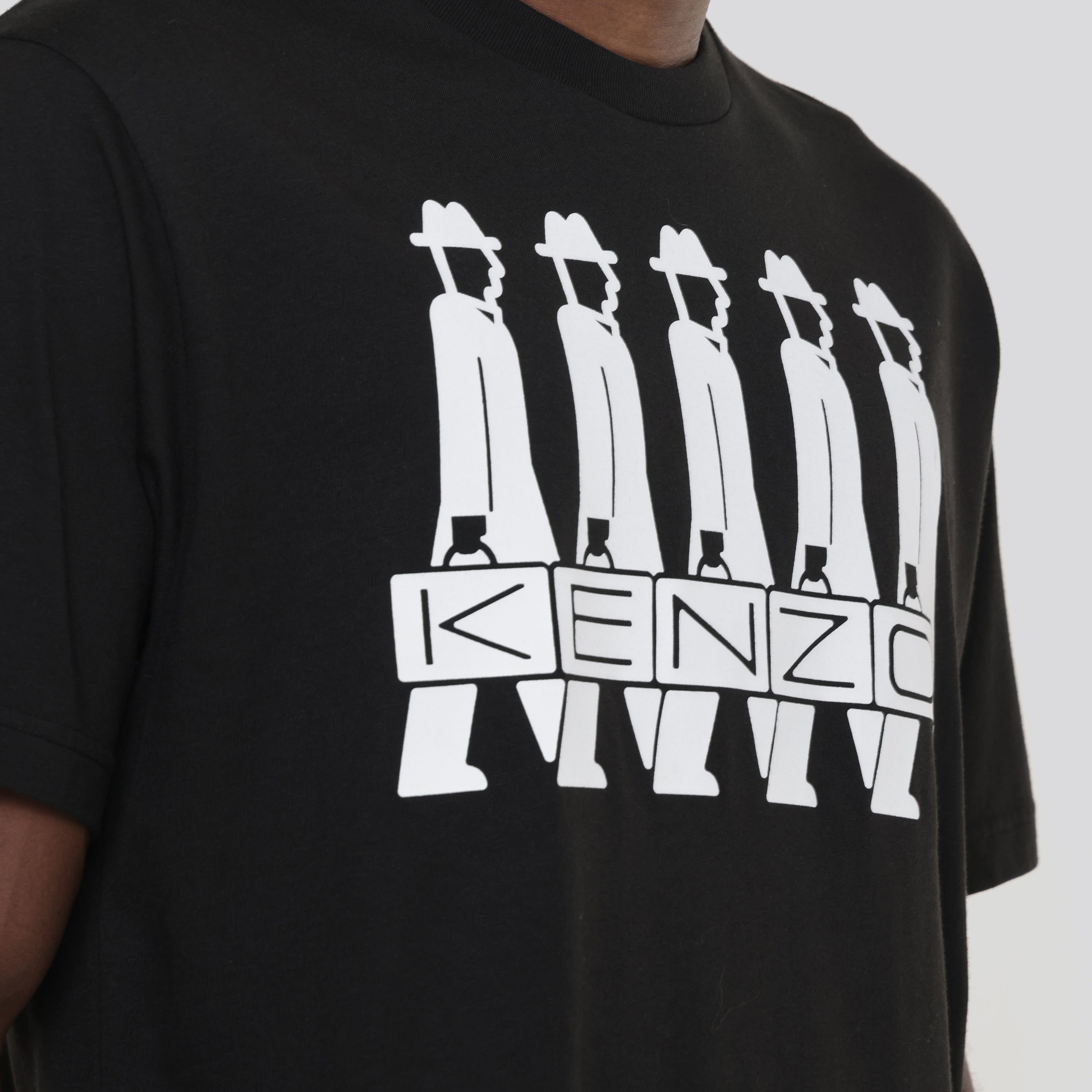 Camiseta Negra Kenzo Business