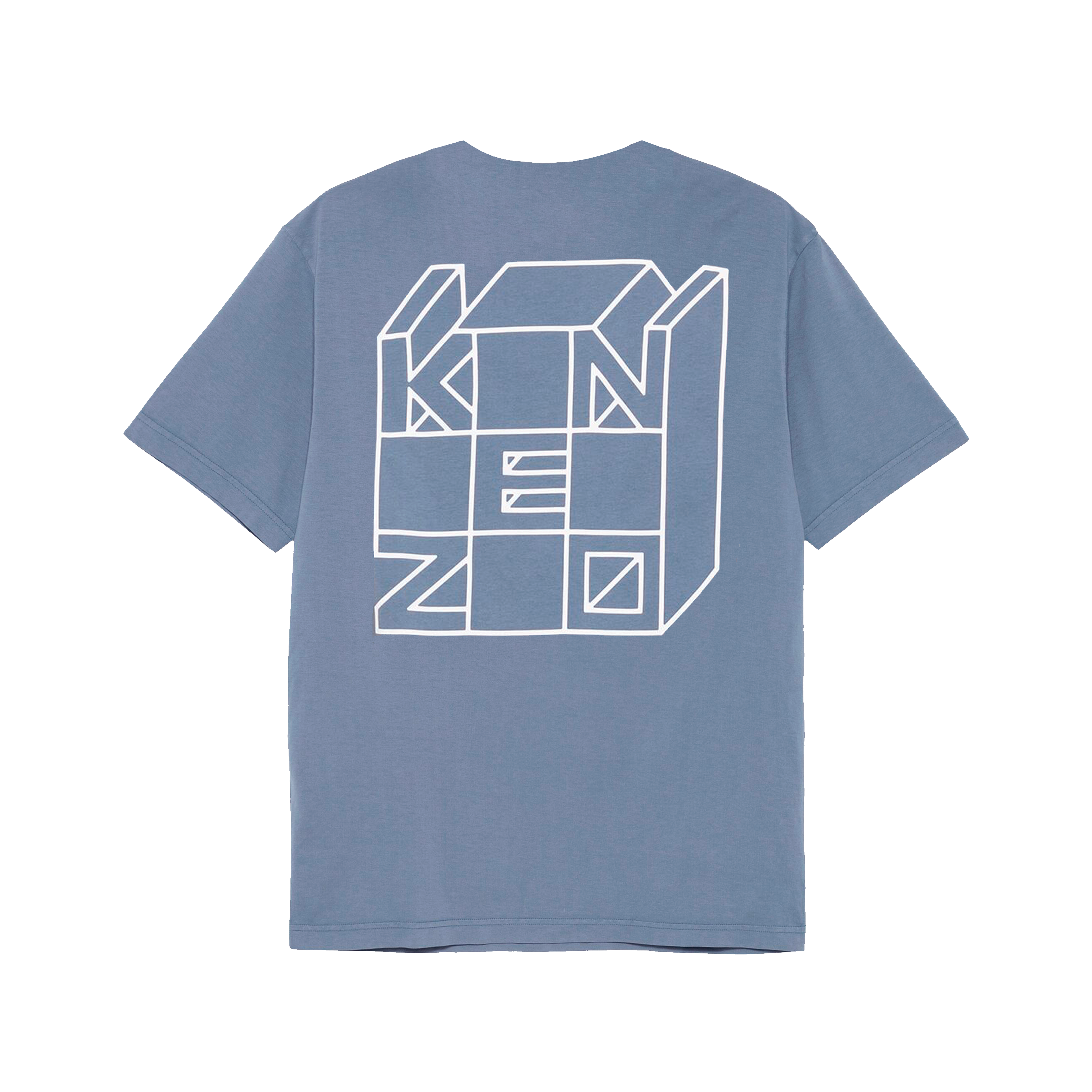 Camiseta Azul Kenzo Kube
