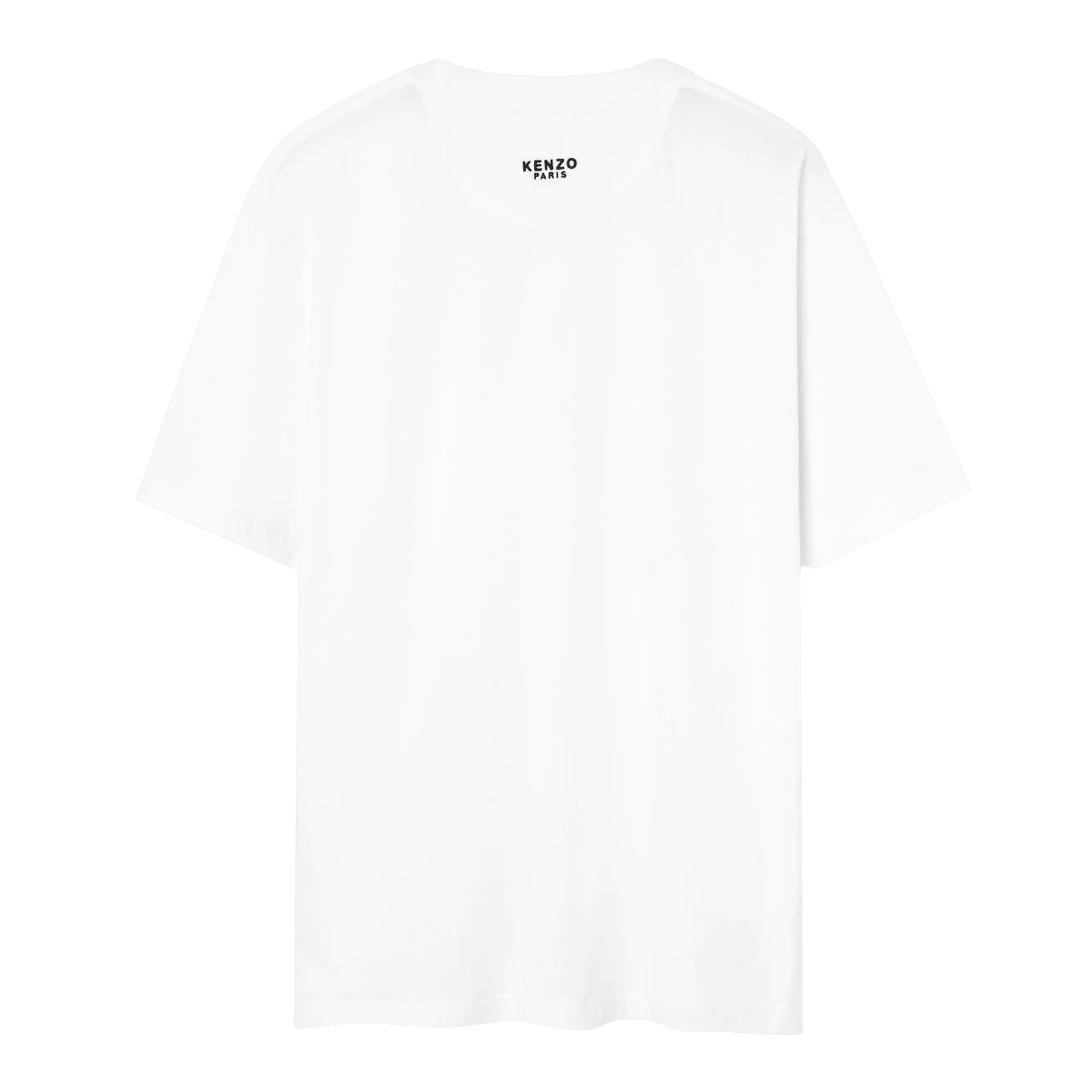 Camiseta Blanca Kenzo Flower Logo