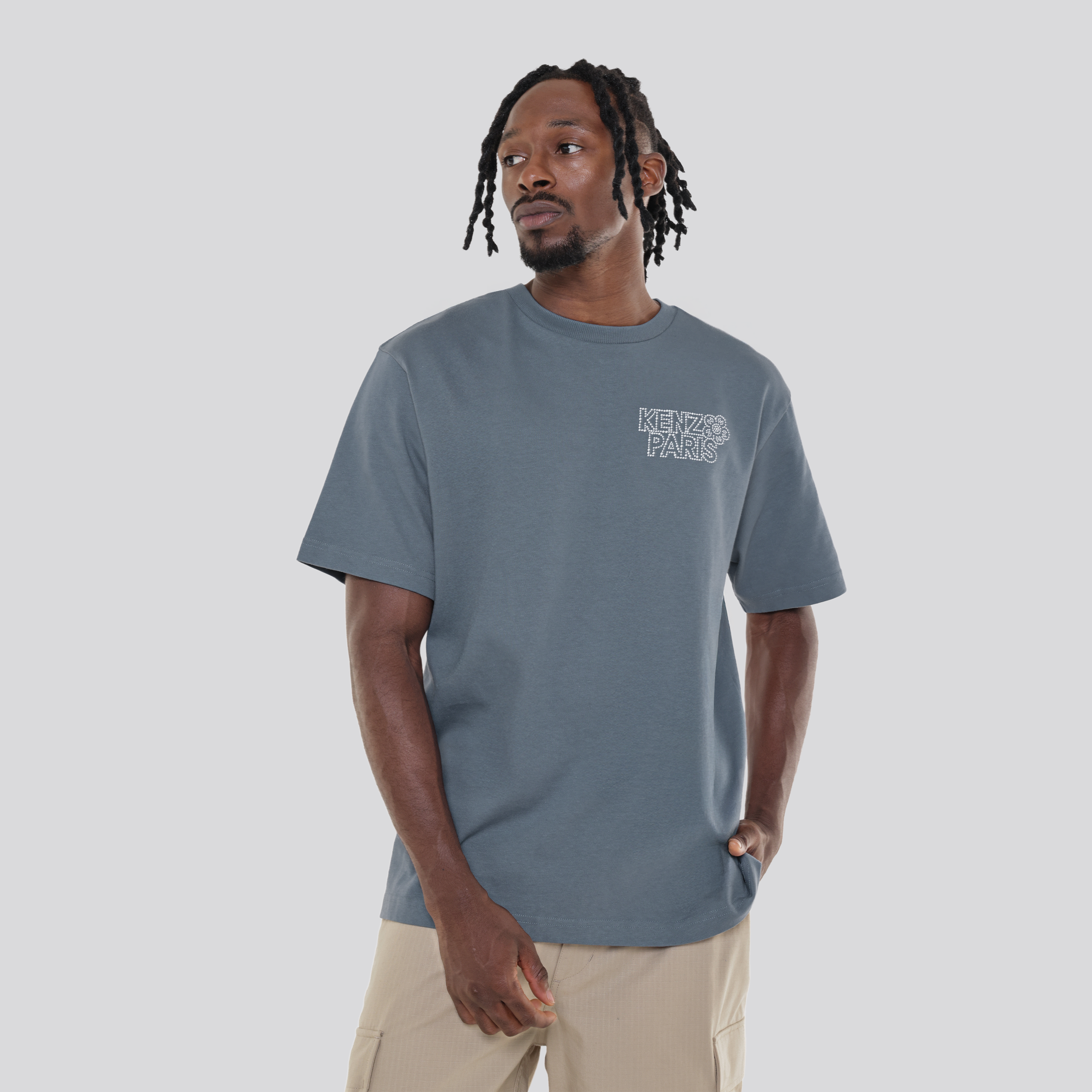 Camiseta Azul Kenzo Constellation