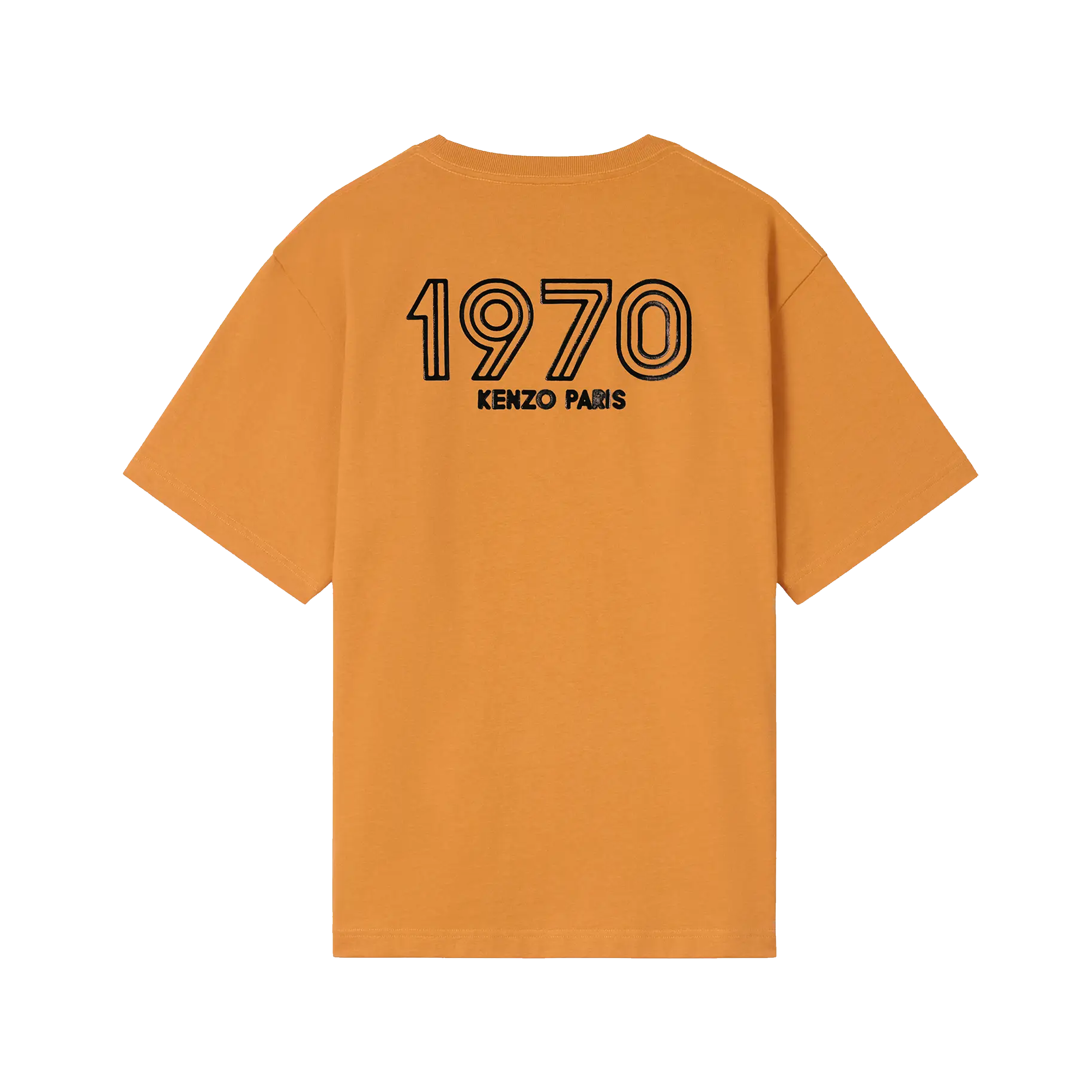 Camiseta Amarillo Kenzo Logo Tape