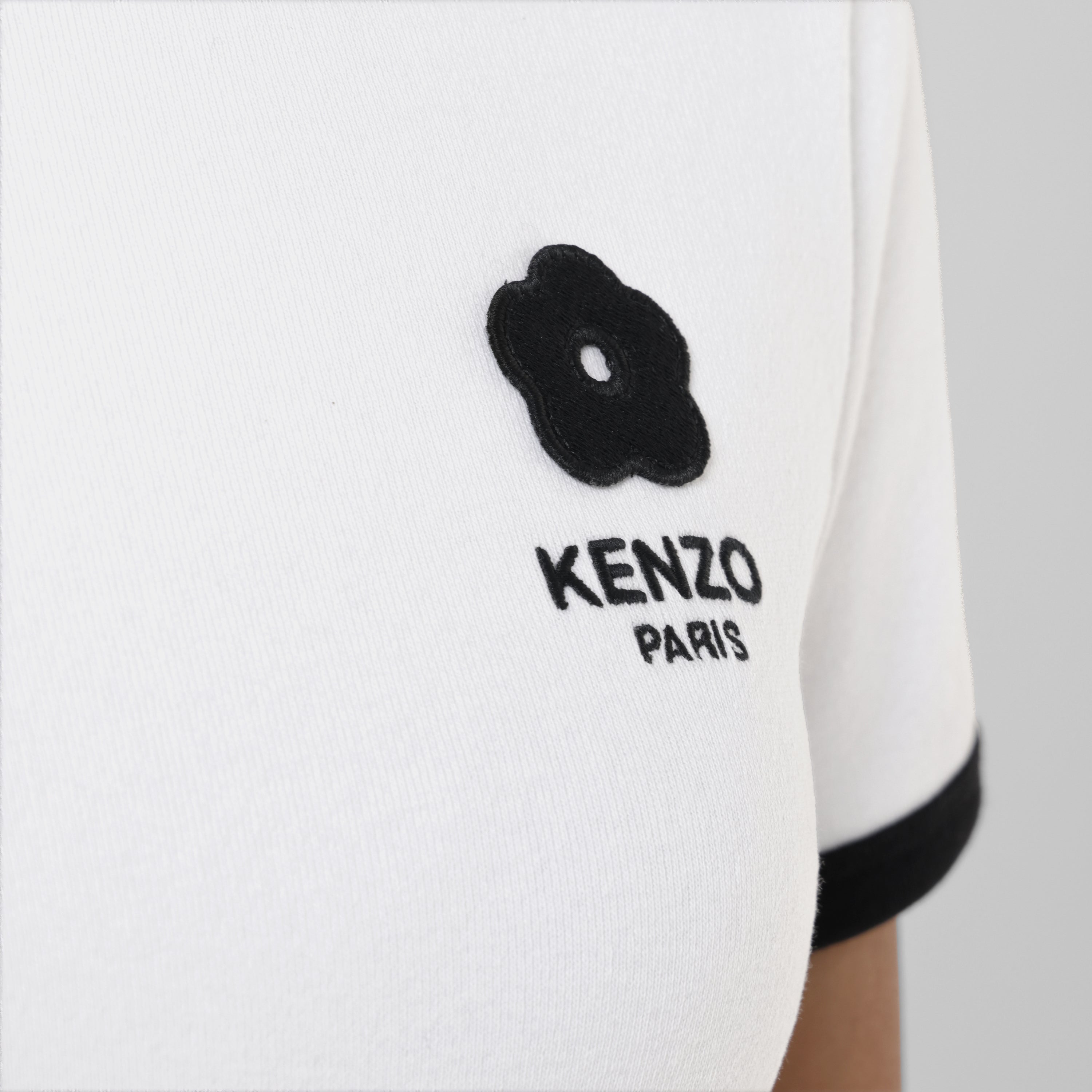 Camiseta Blanca Kenzo Flower