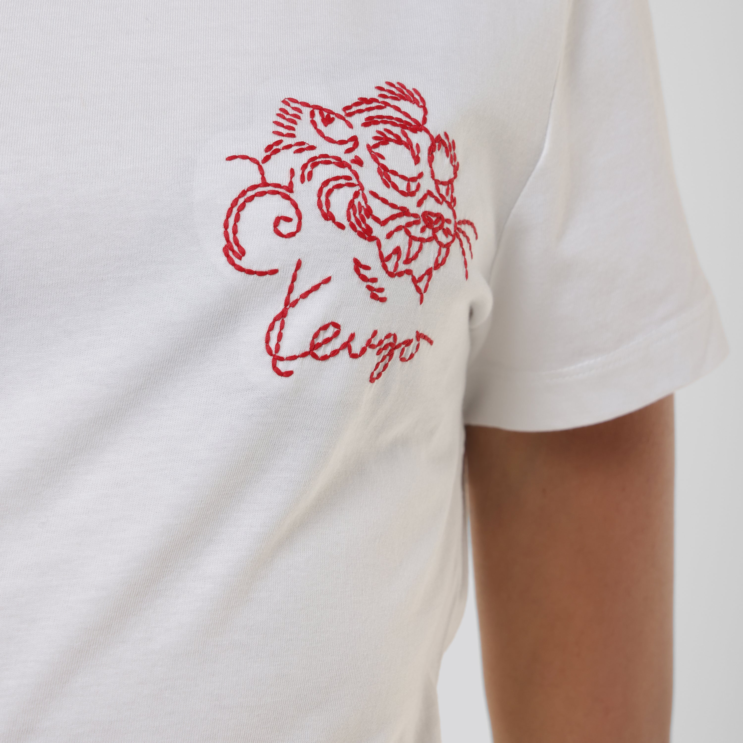 Camiseta Blanca Kenzo Star Tiger