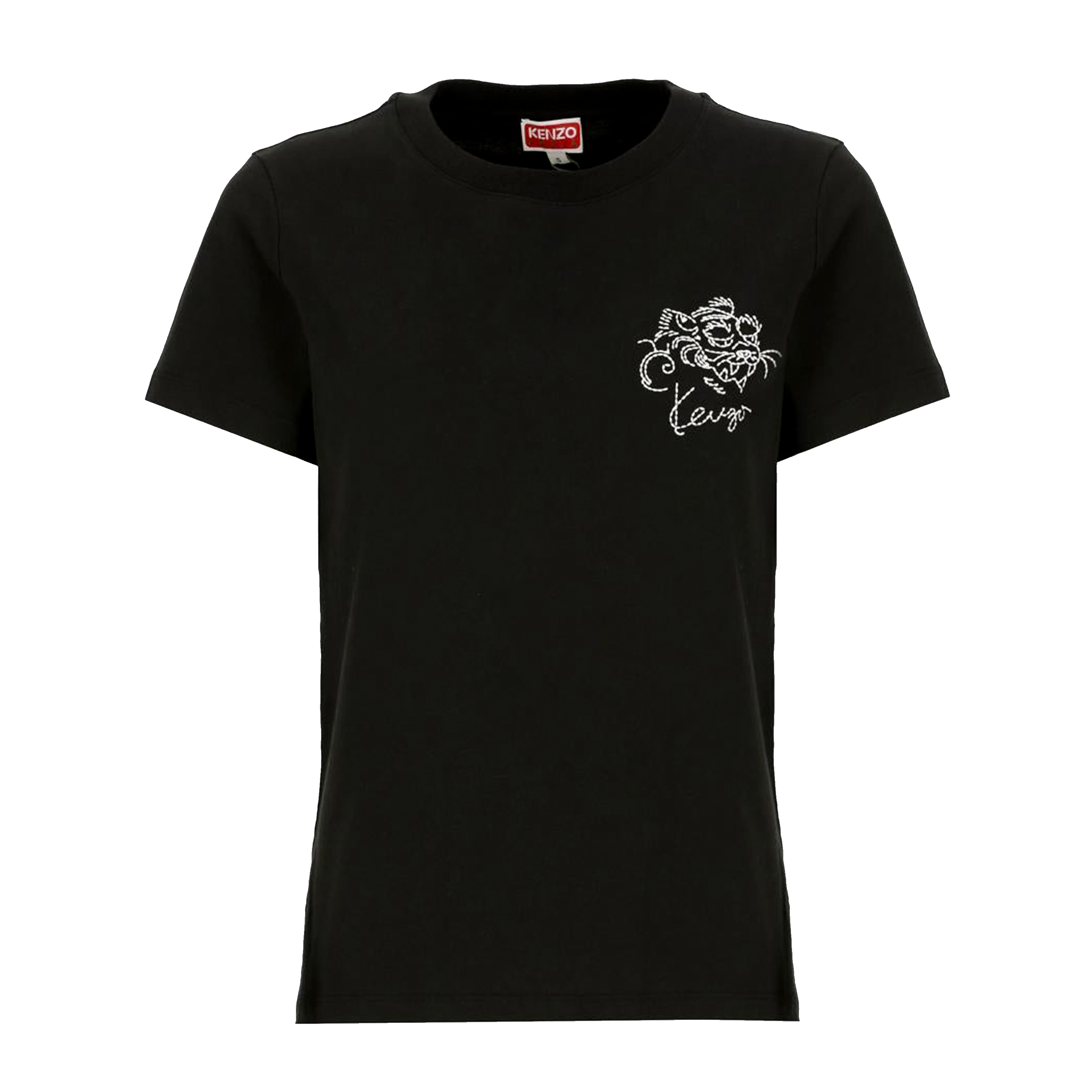 Camiseta Negra Kenzo Star Tiger