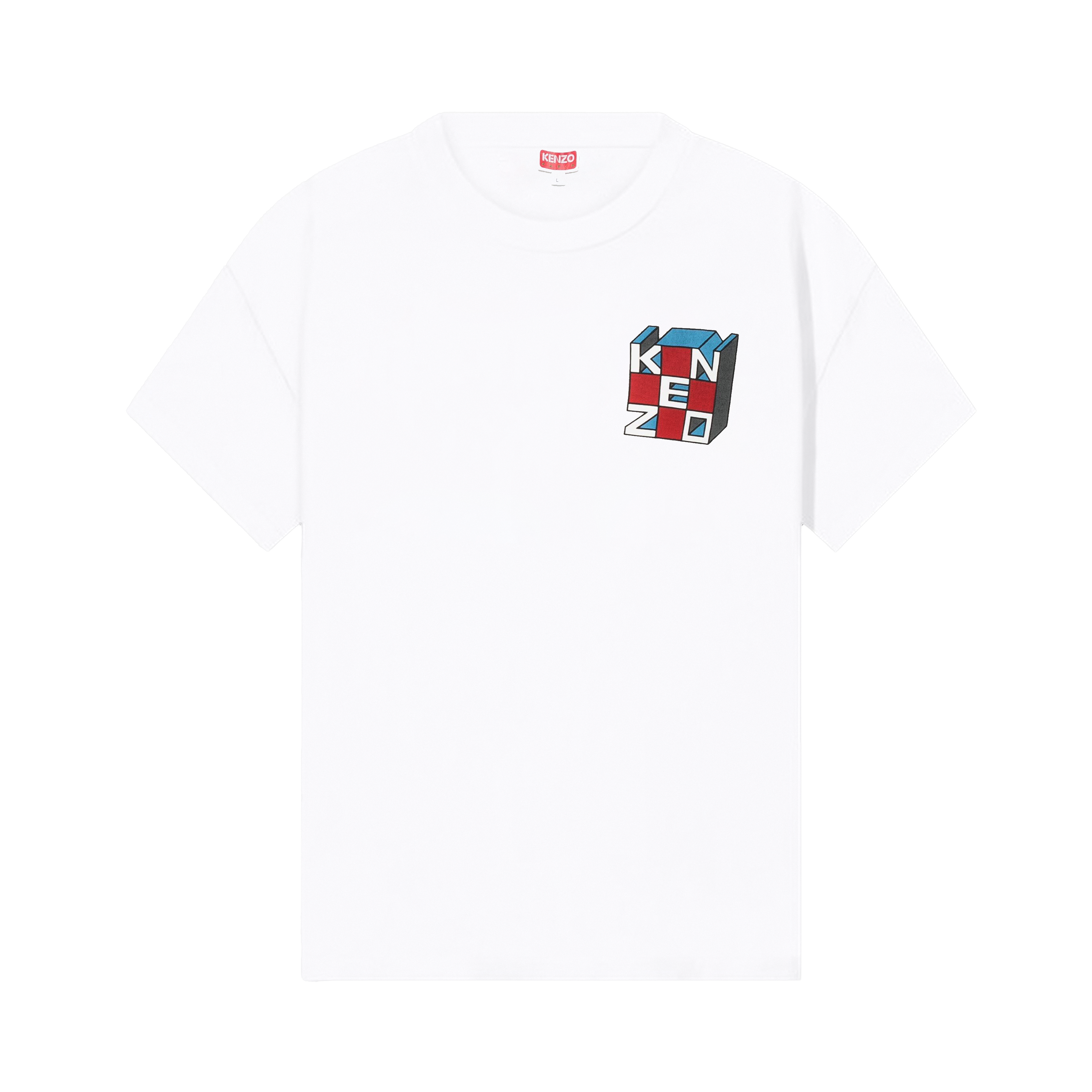 Camiseta Blanca Kenzo Kube