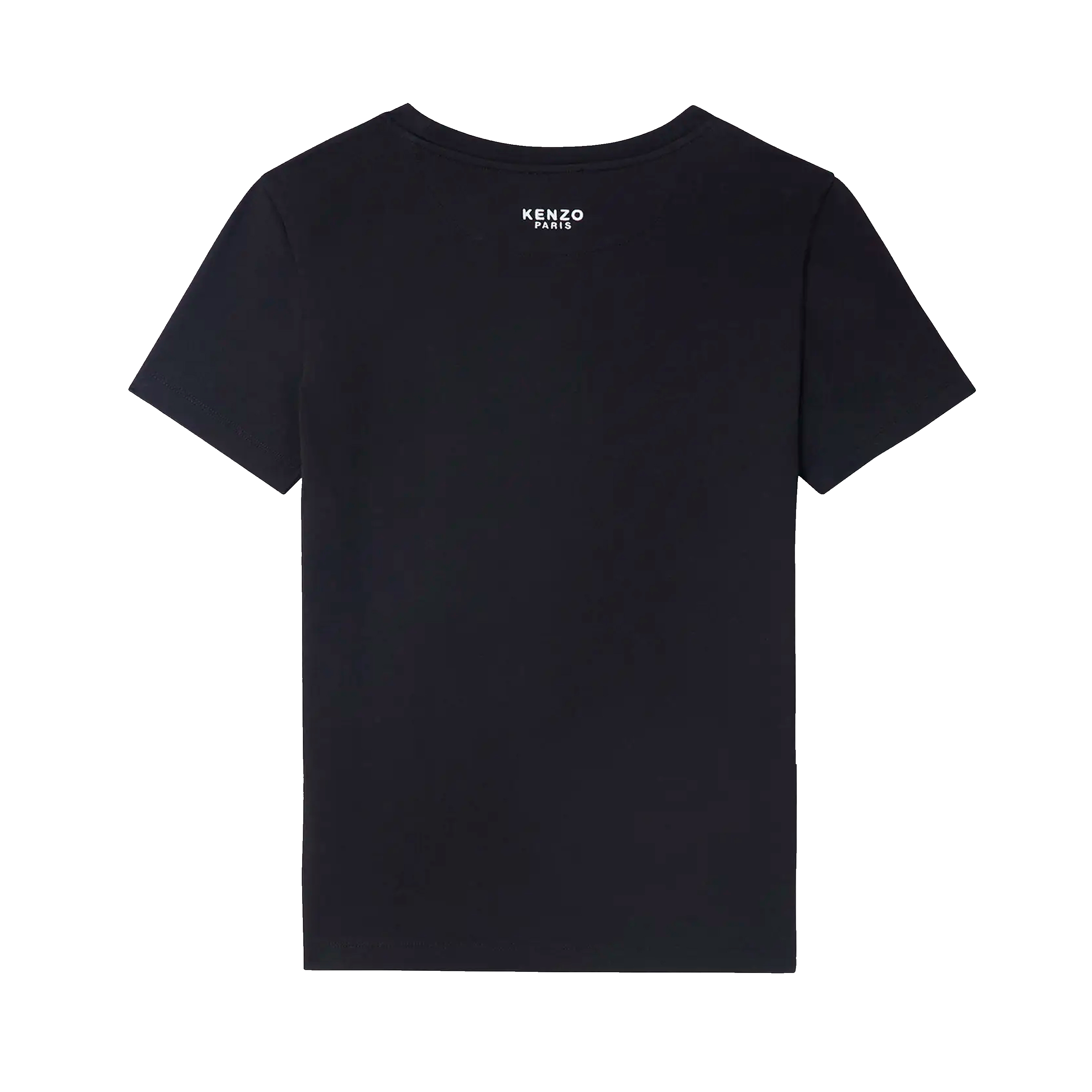 Camiseta Negra Kenzo Flower Patch