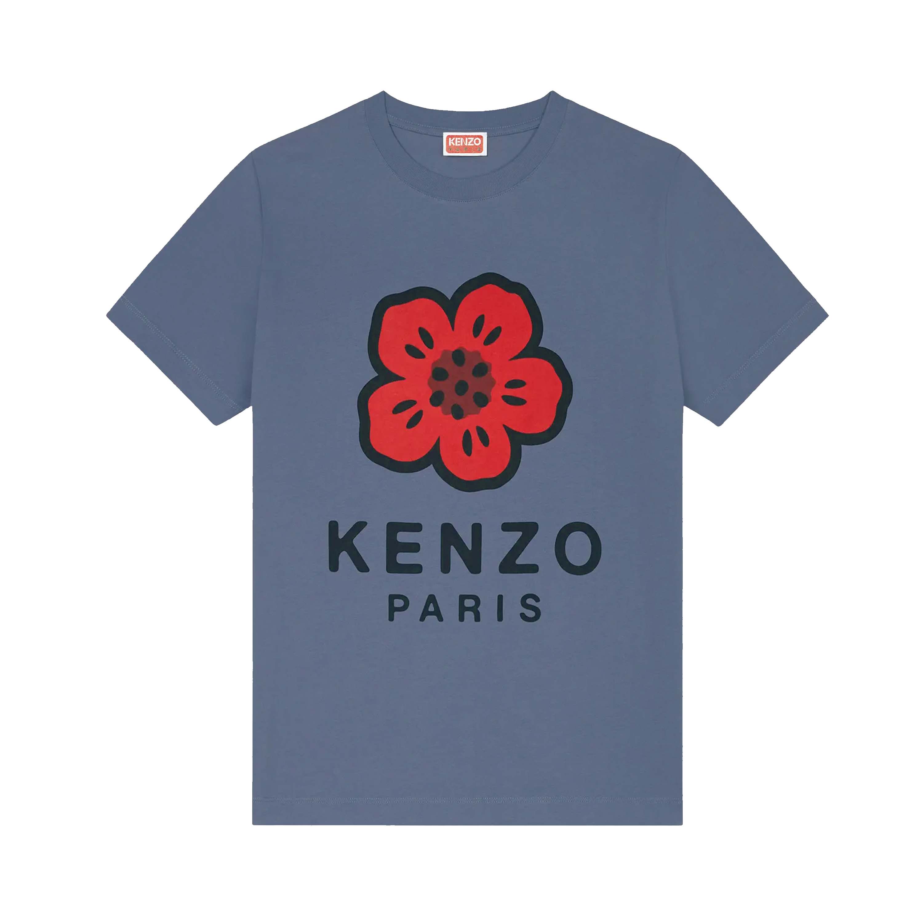 Camiseta Azul Kenzo Boke Flower