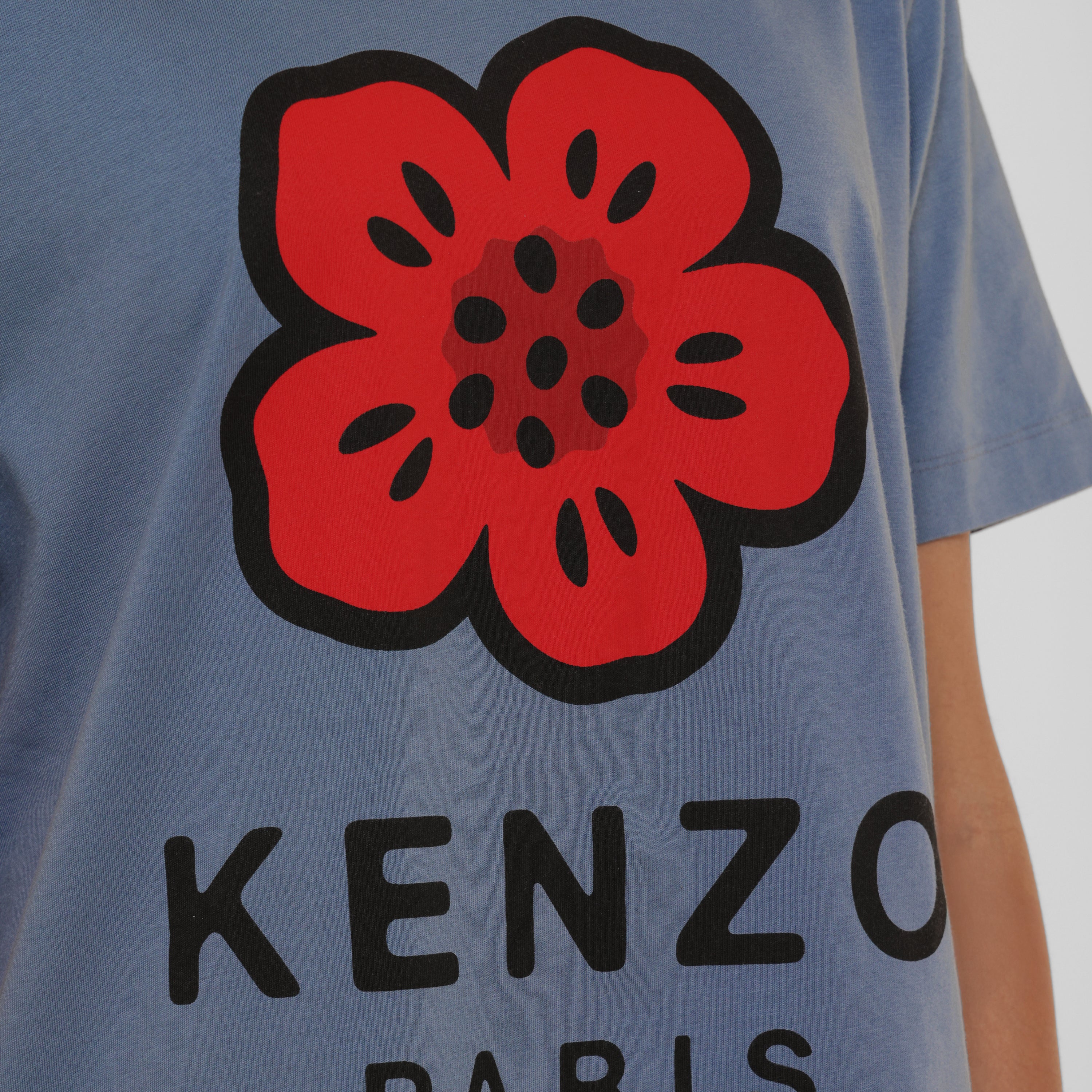 Camiseta Azul Kenzo Boke Flower