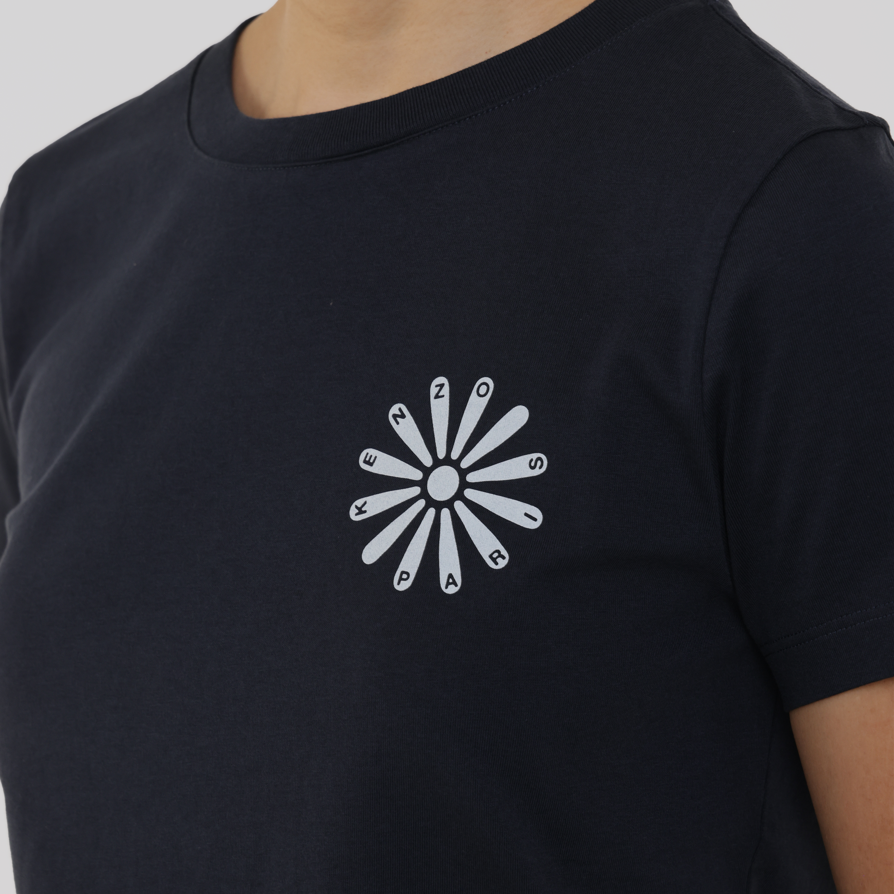 Camiseta Azul Kenzo Marguerite