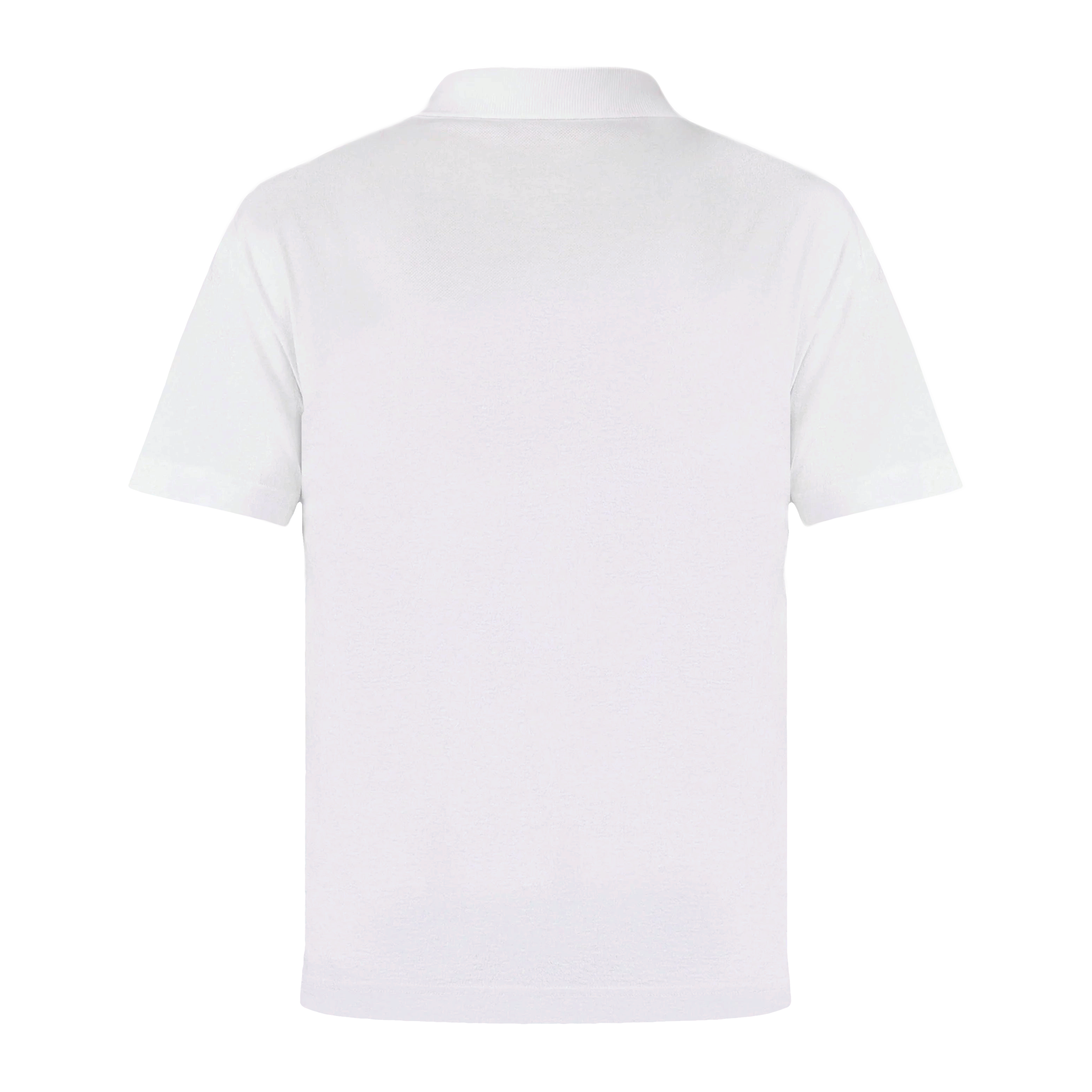 Camiseta Tipo Polo Blanca Kenzo Flower Gots Boke