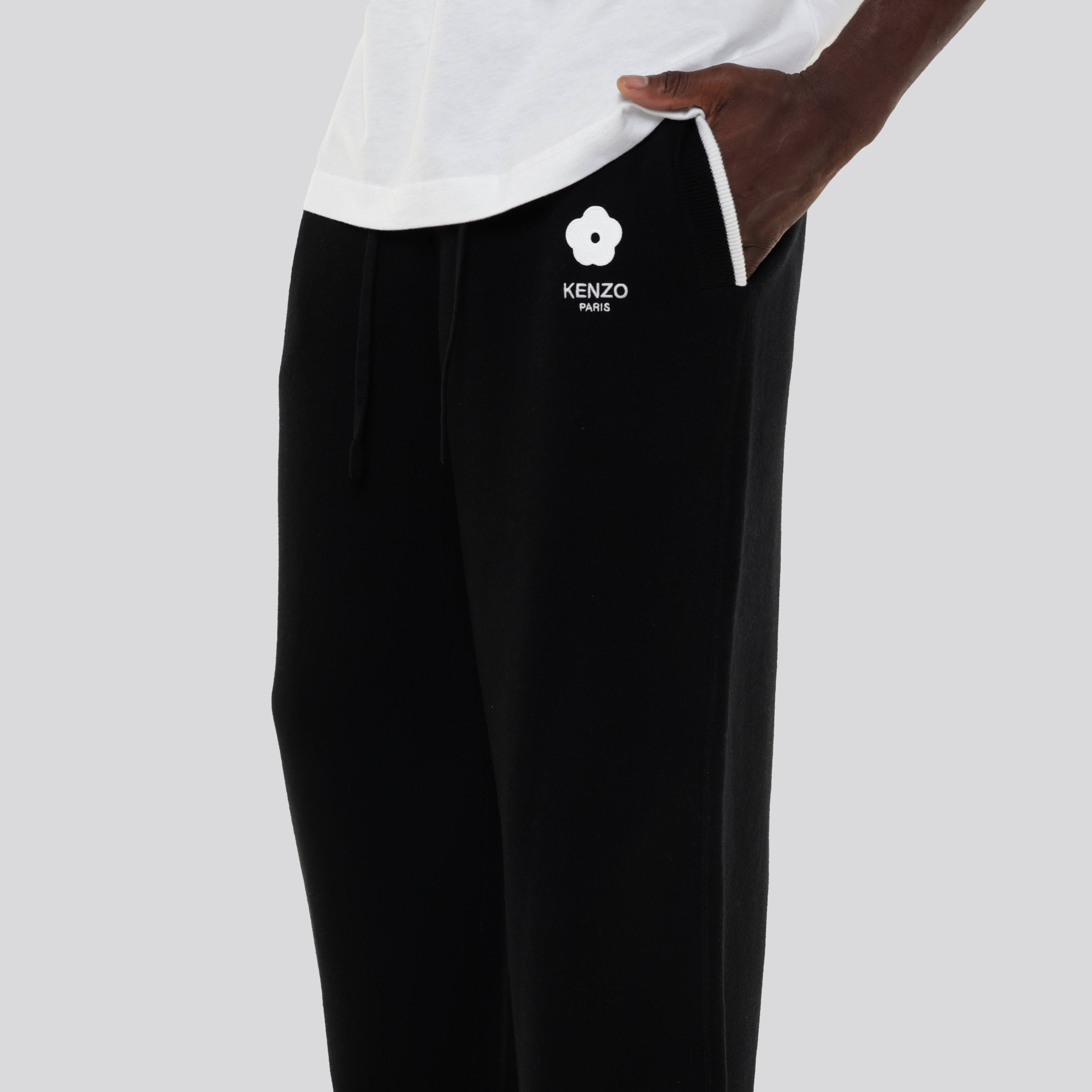 Sudadera Negra Kenzo Flower