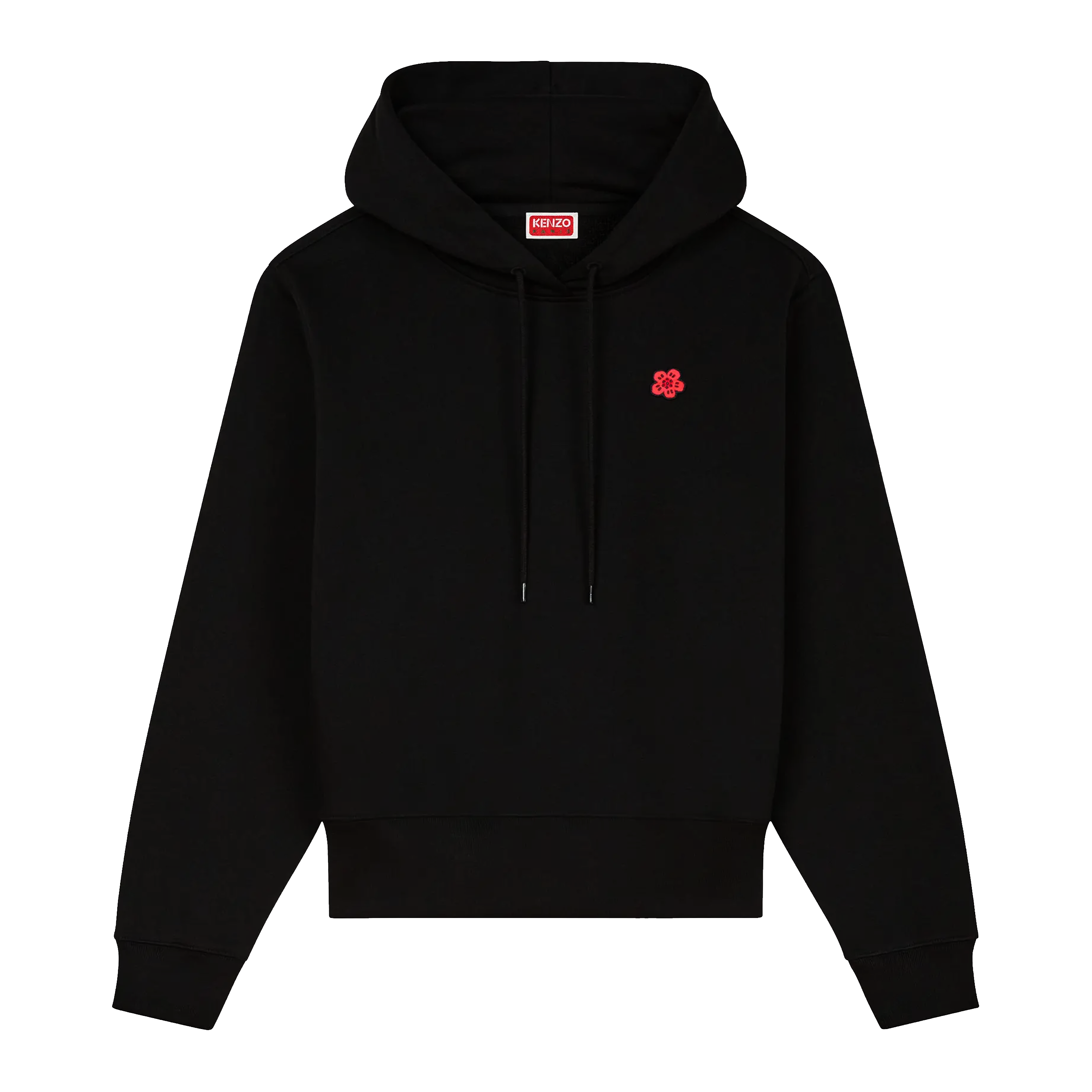 Buzo Tipo Hoodie Negro Kenzo Boke Flower