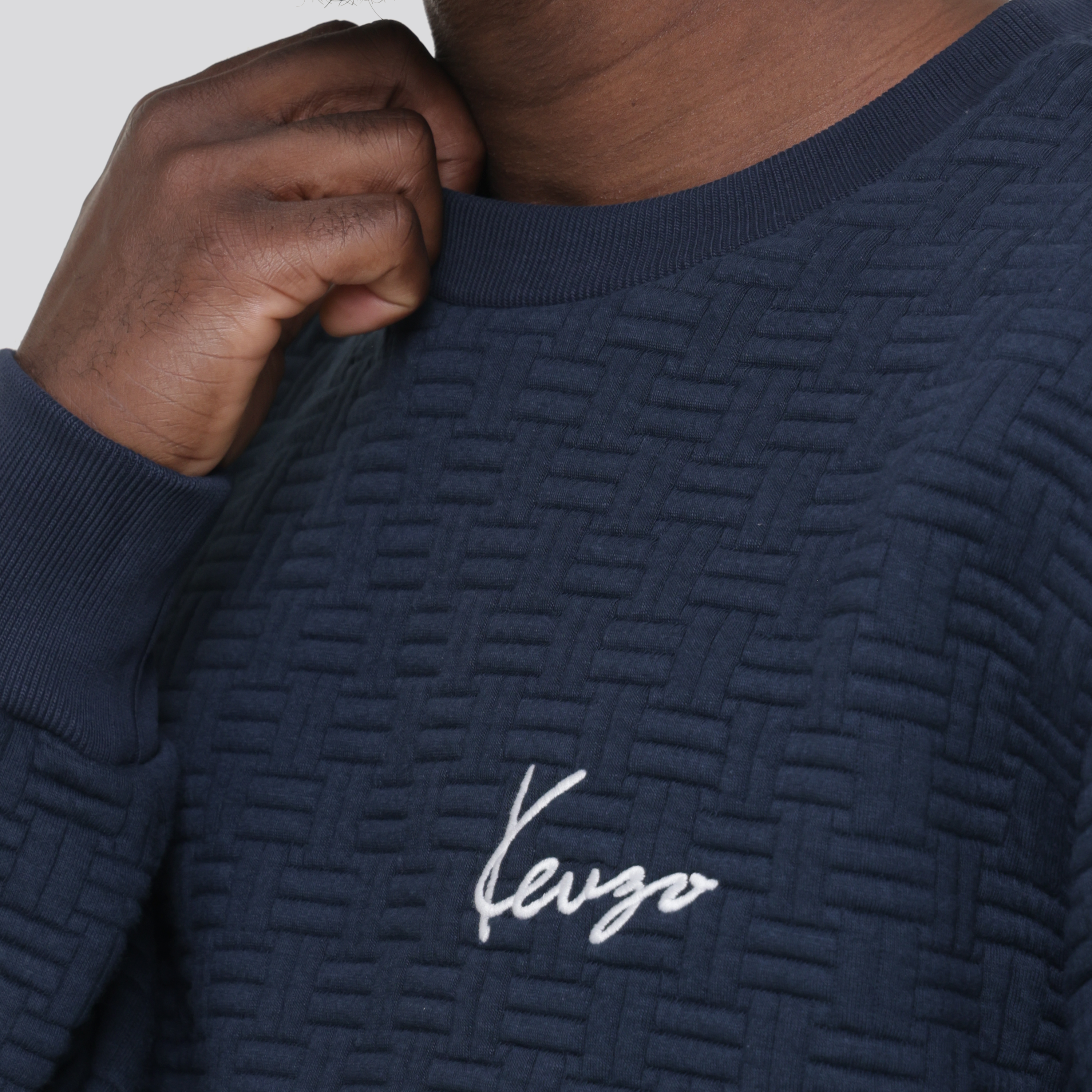 Buzo Azul Kenzo Weave