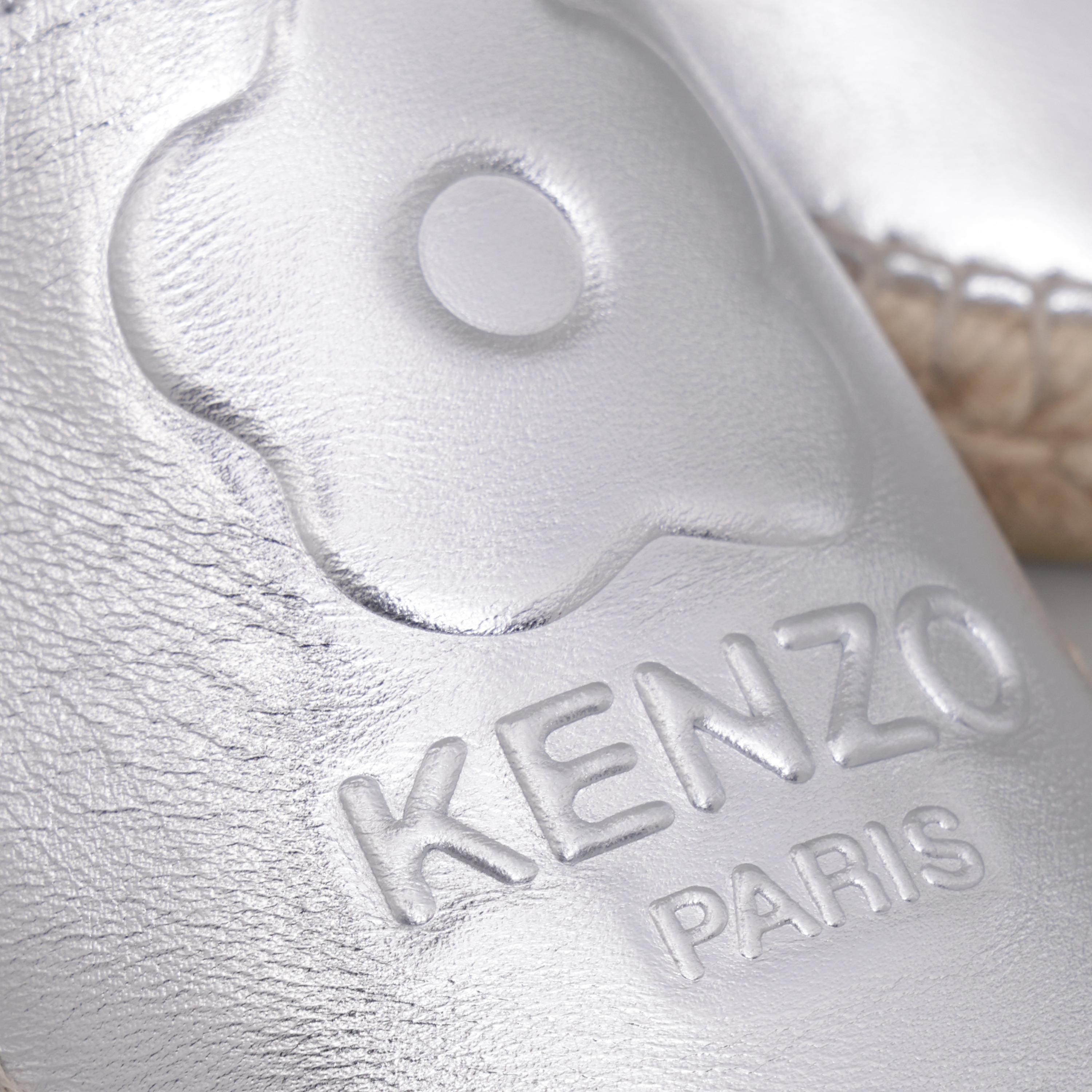 Espadrille Plateados Kenzo Flower