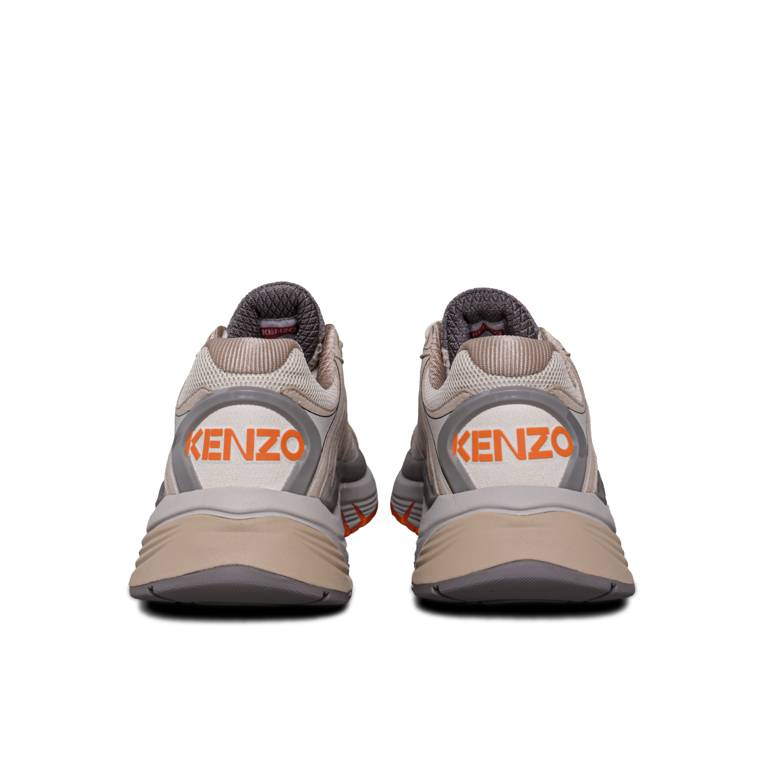 Sneakers Beige Kenzo Naranja Runner