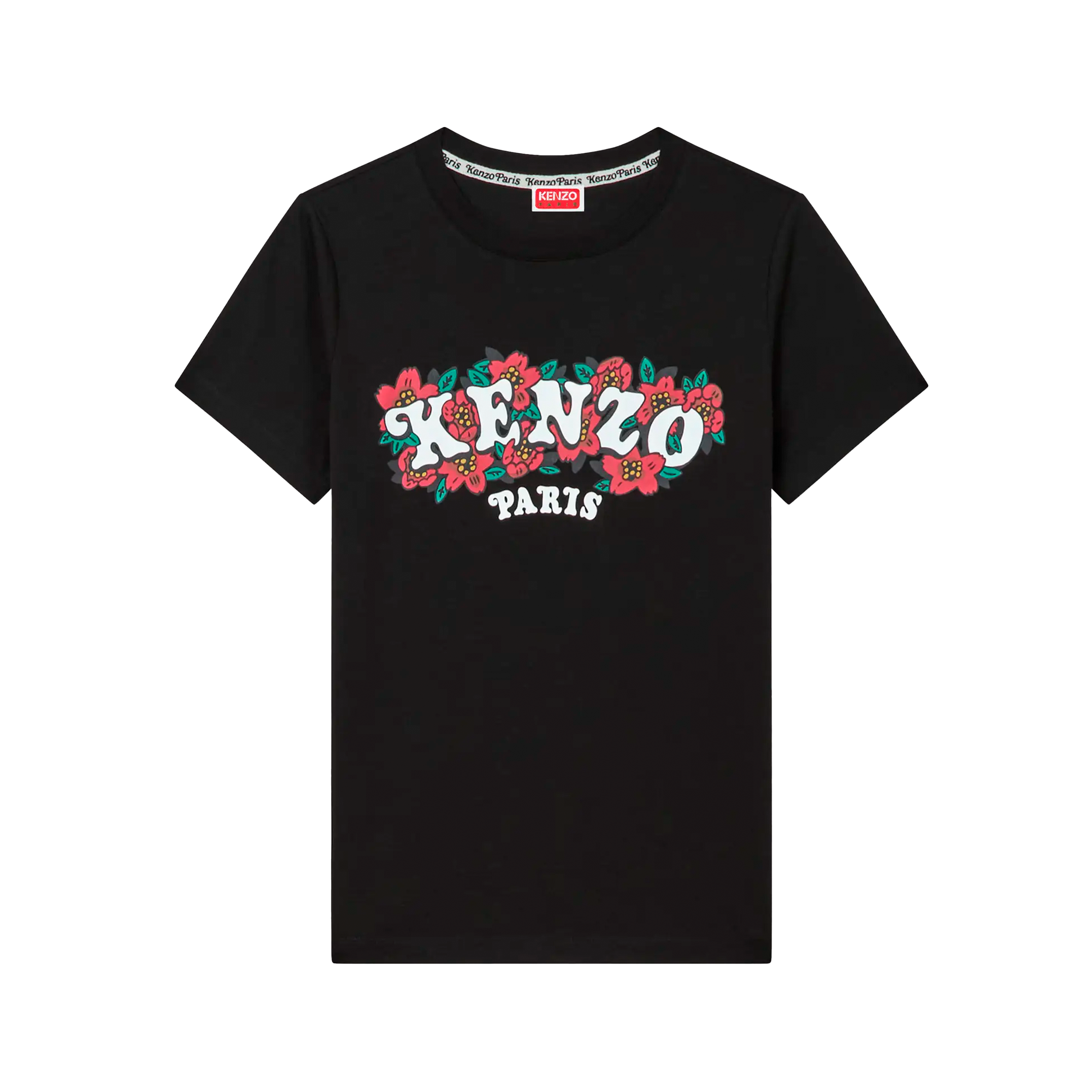 Camiseta Negra Kenzo Gots Verdy