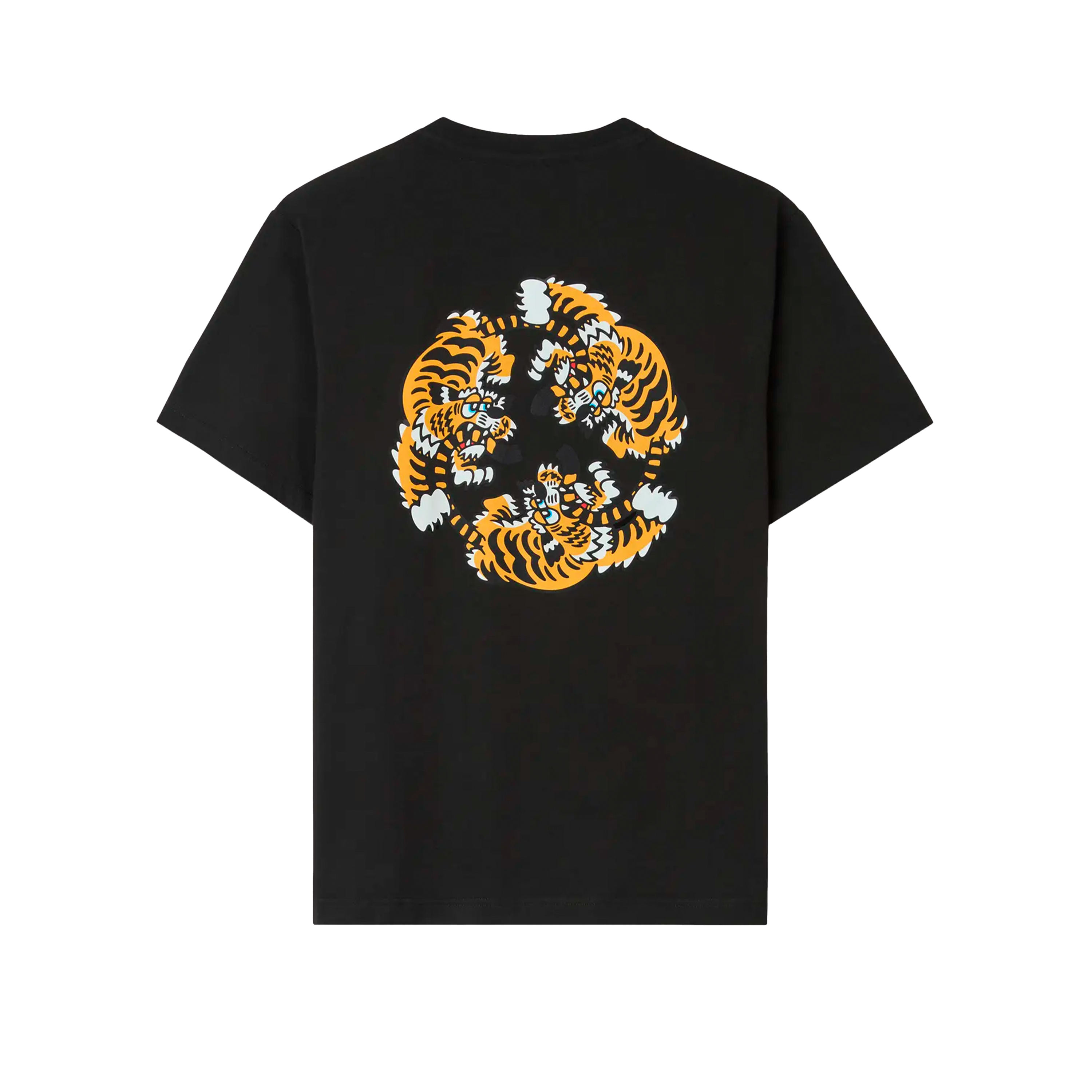 Camiseta Negra Kenzo Paris Logo
