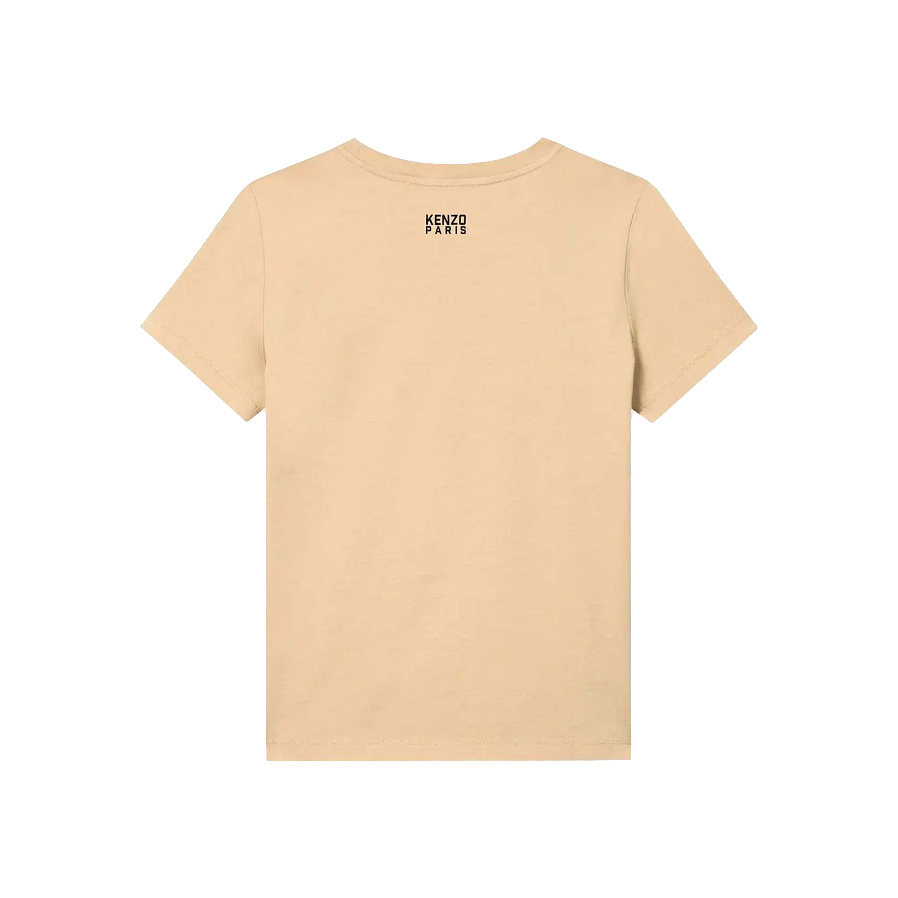 Camiseta Beige Kenzo Happy Tiger