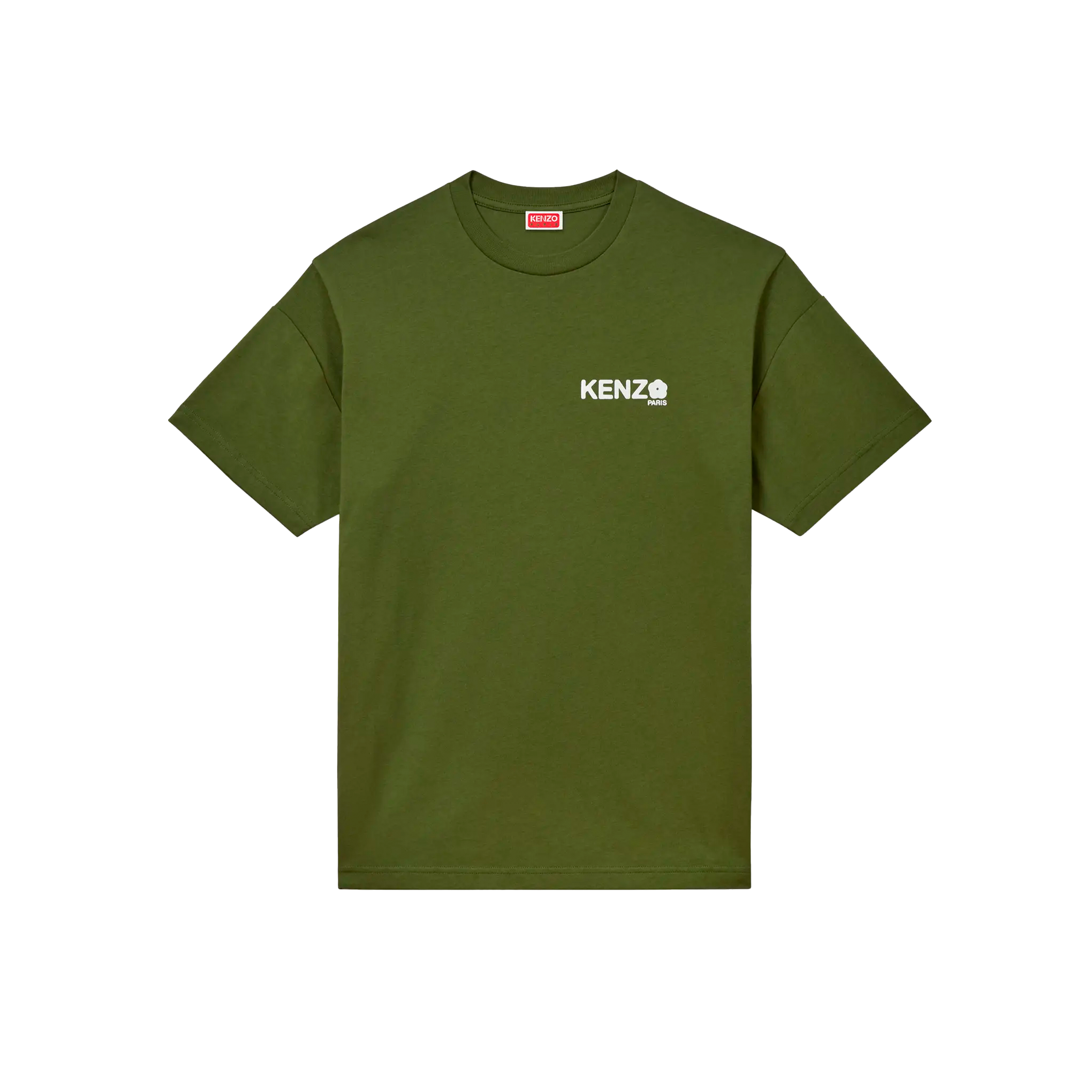 Camiseta Verde Kenzo Flower