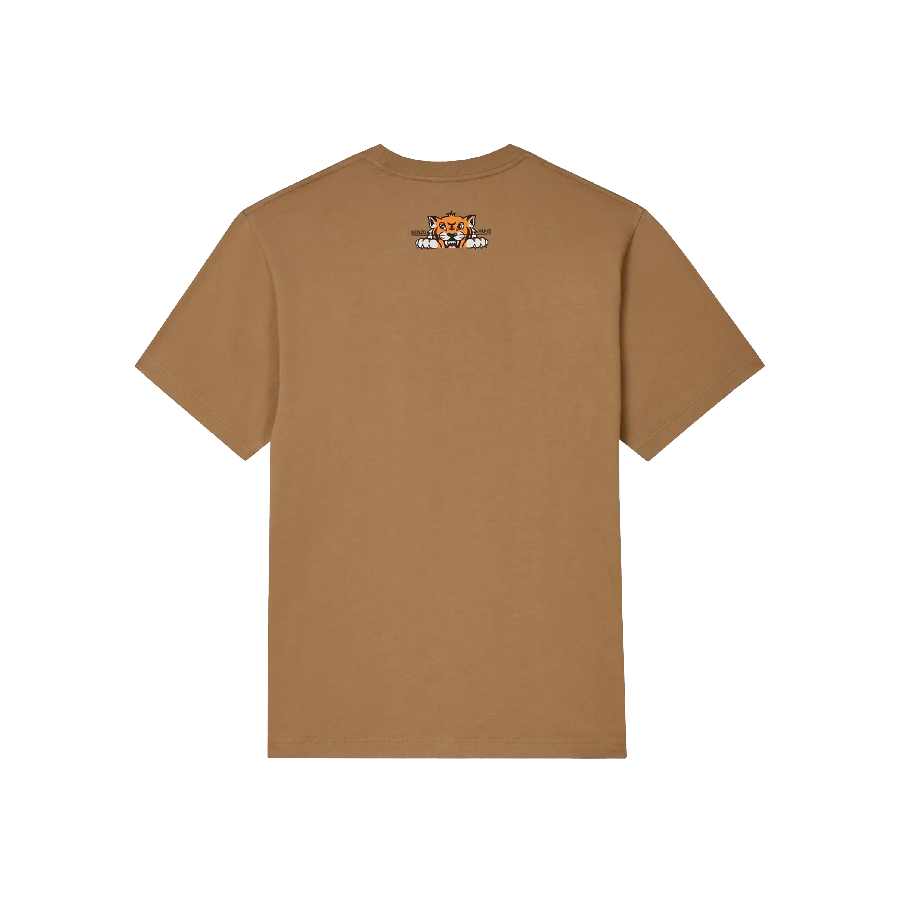 Camiseta Beige Kenzo Big Tiger