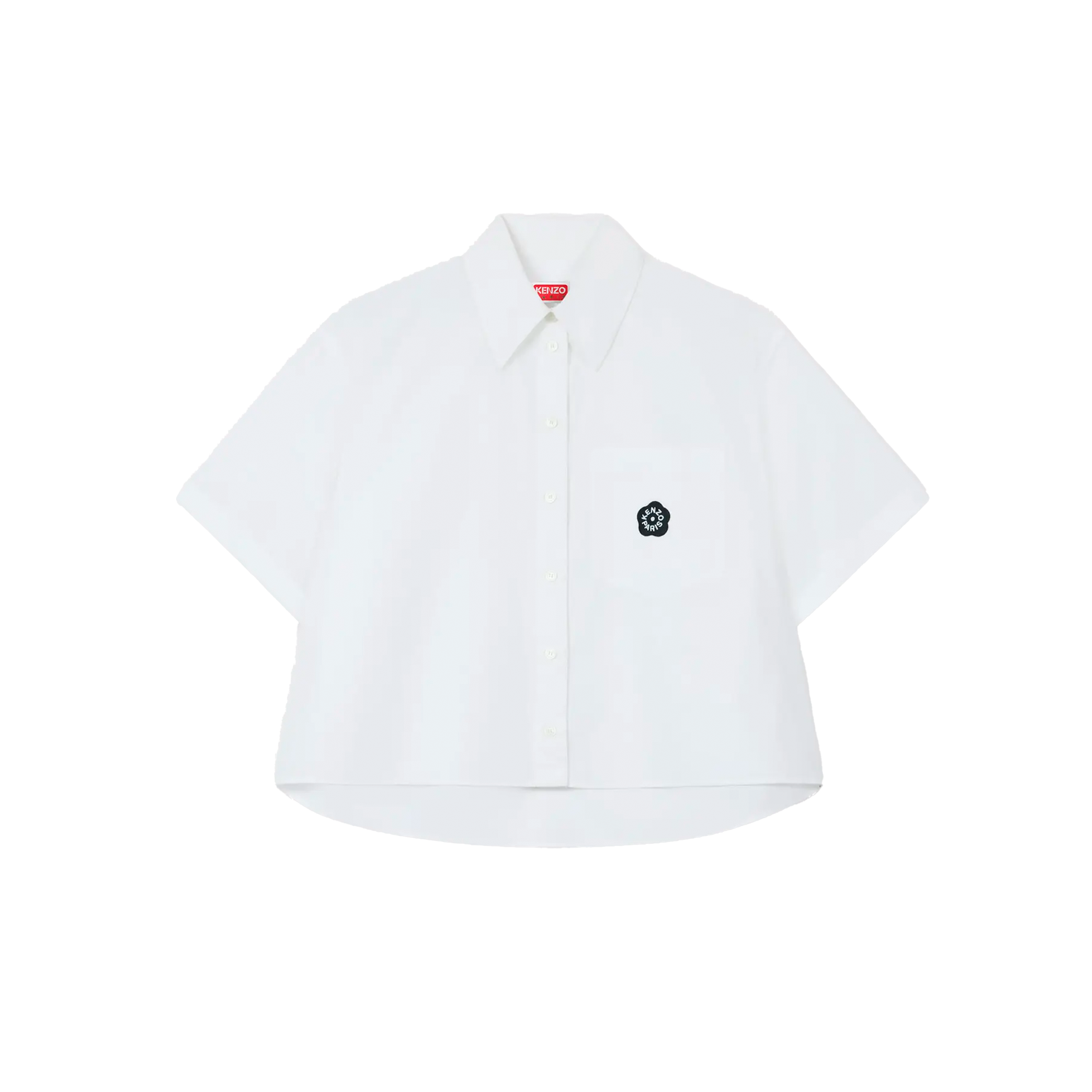 Camisa Blanca Kenzo Boke Flower