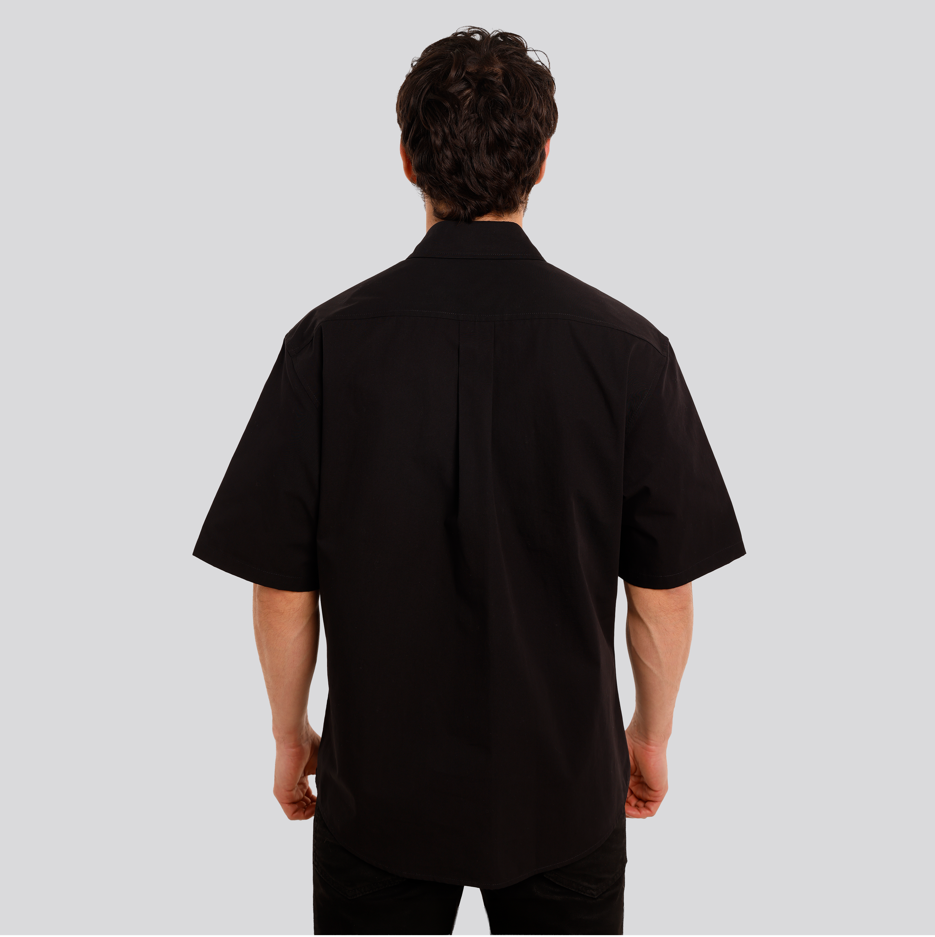 Camisa Negra KENZO Short Sleeves