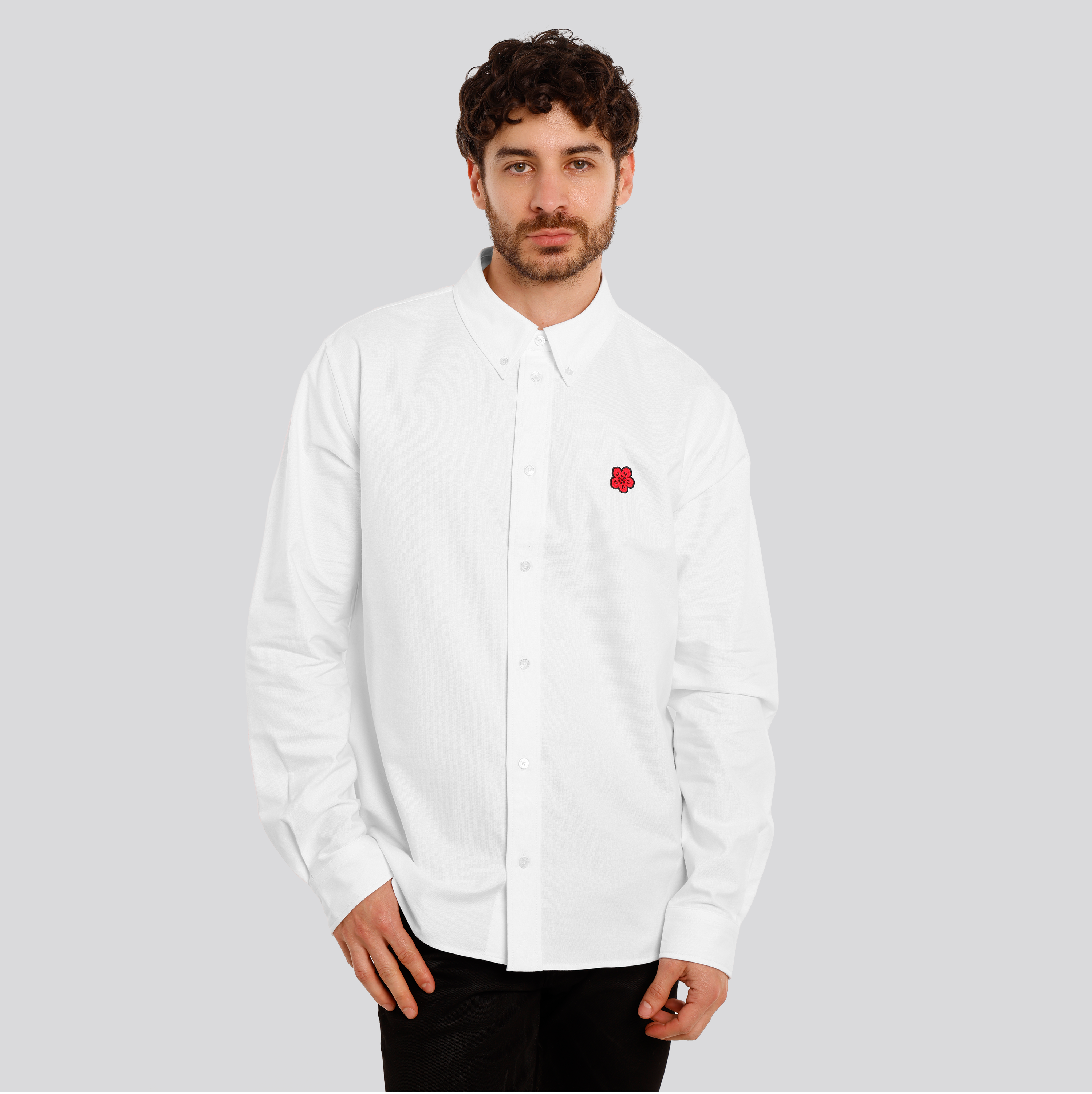 Camisa Blanca KENZO Boke Flower