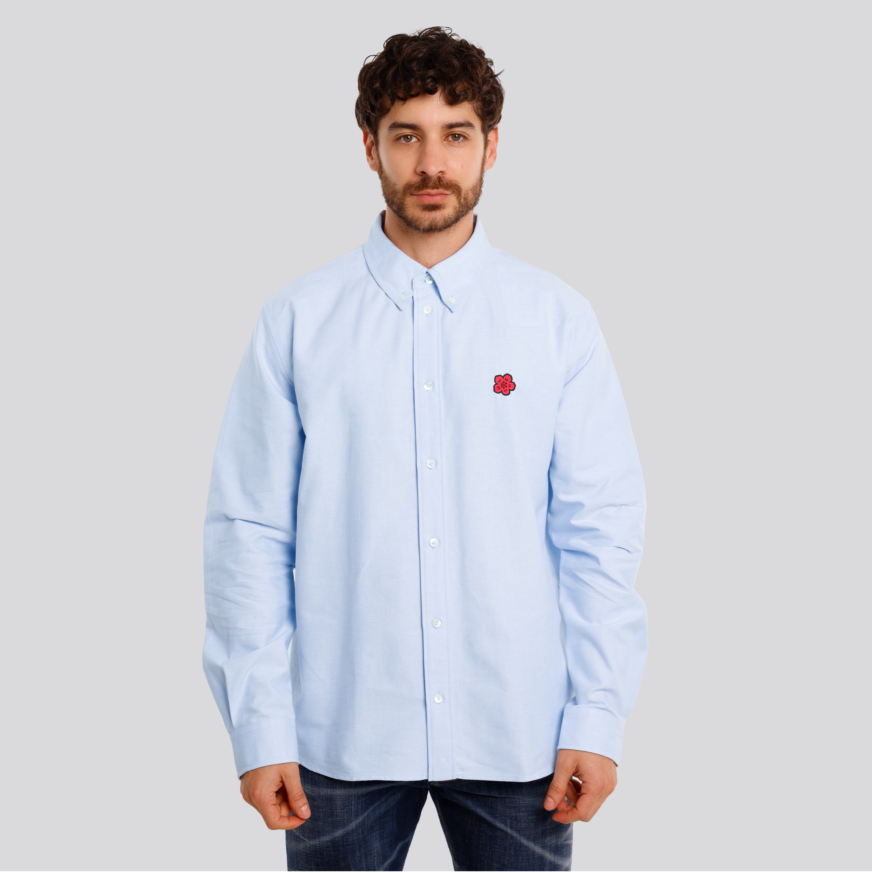 Camisa Blanca KENZO Boke Flower