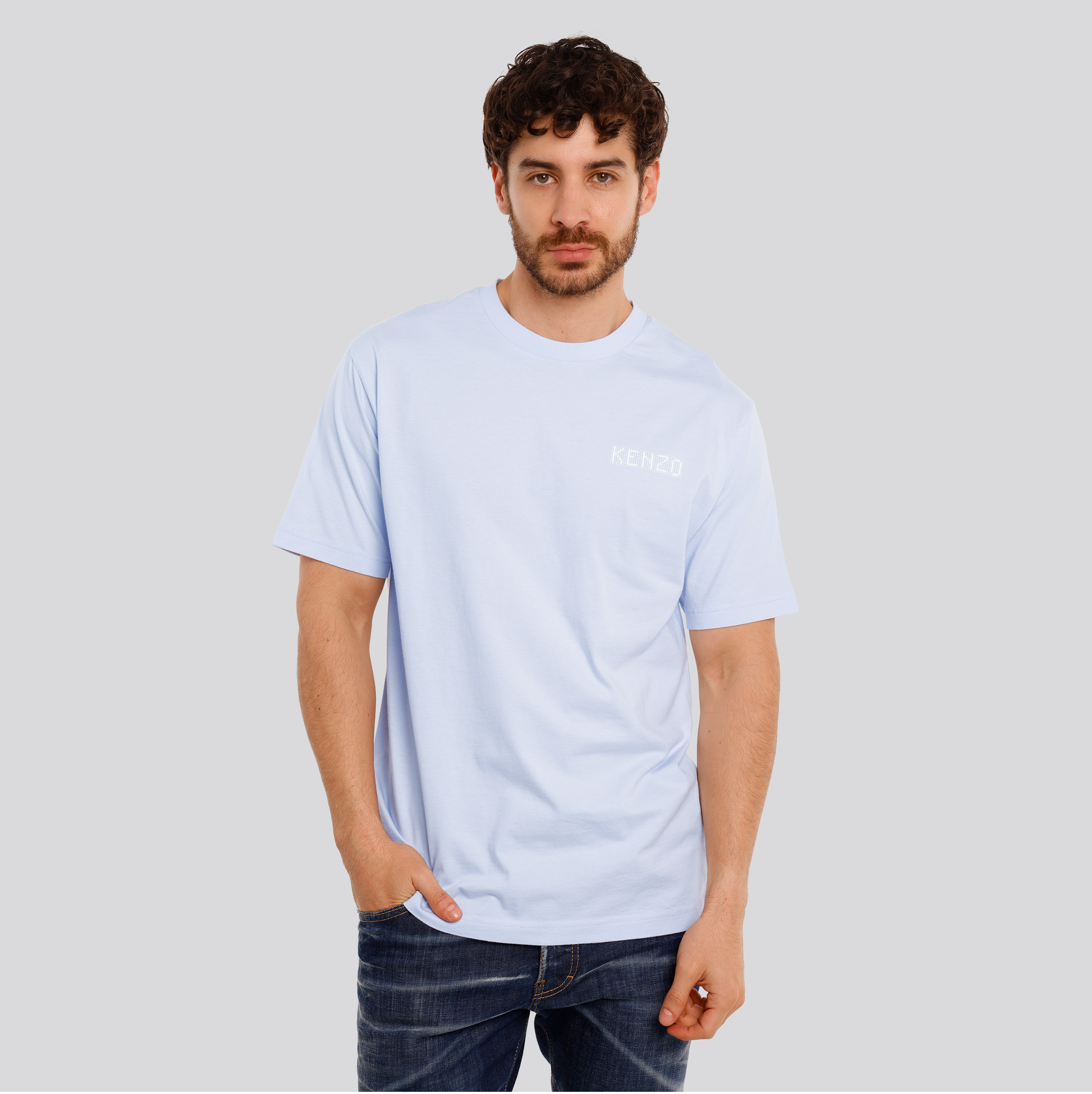 Camiseta Celeste KENZO City