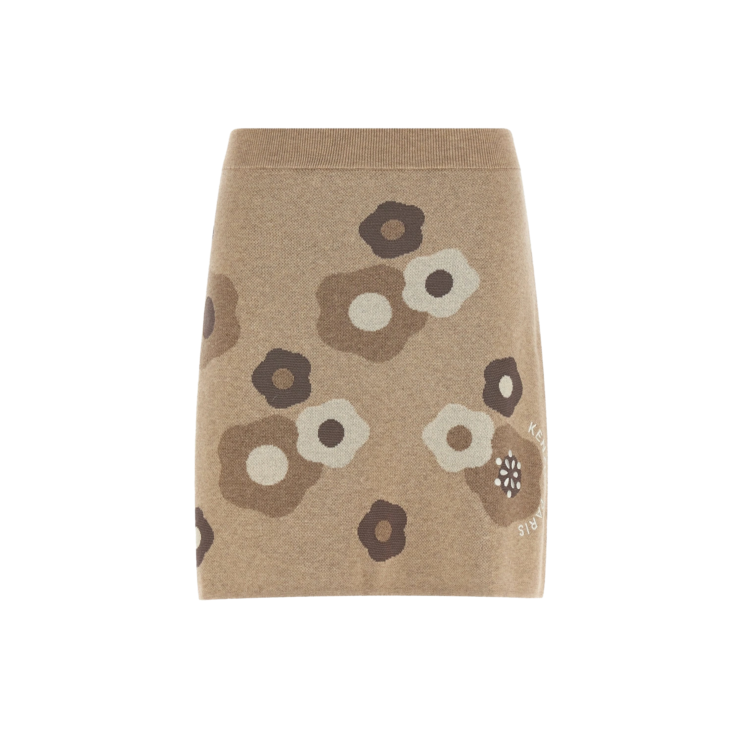 Falda Beige KENZO Hanna Dots
