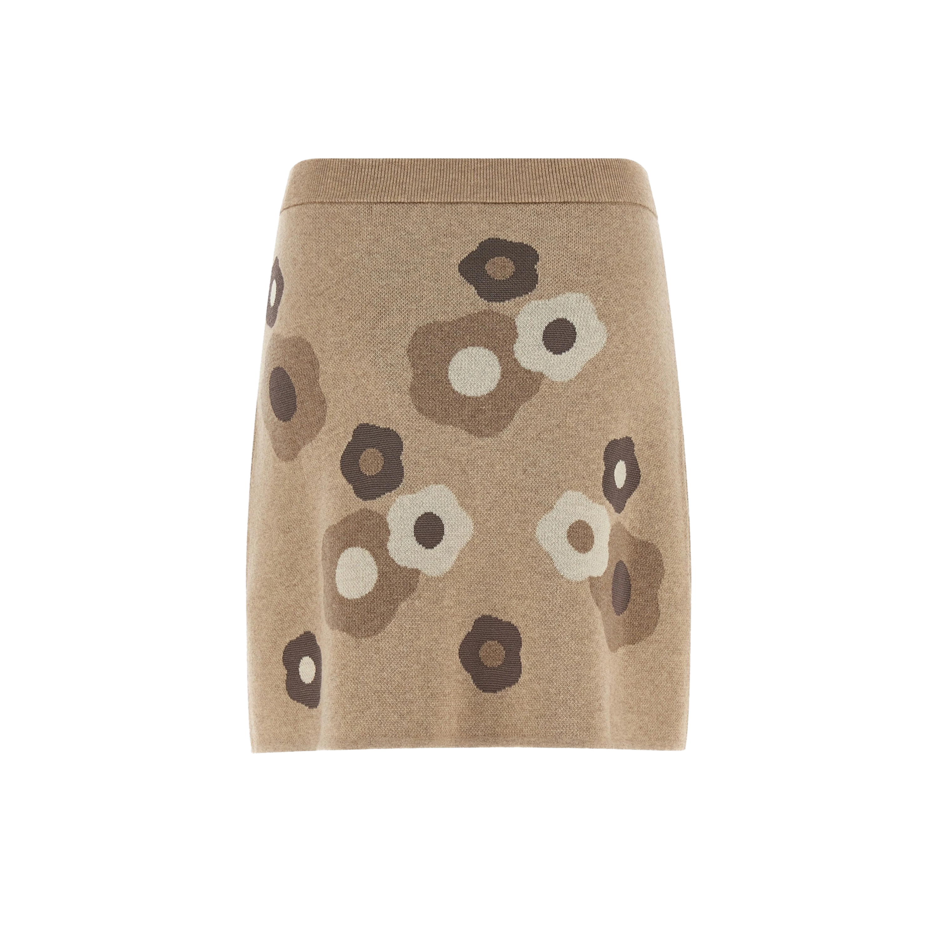 Falda Beige KENZO Hanna Dots