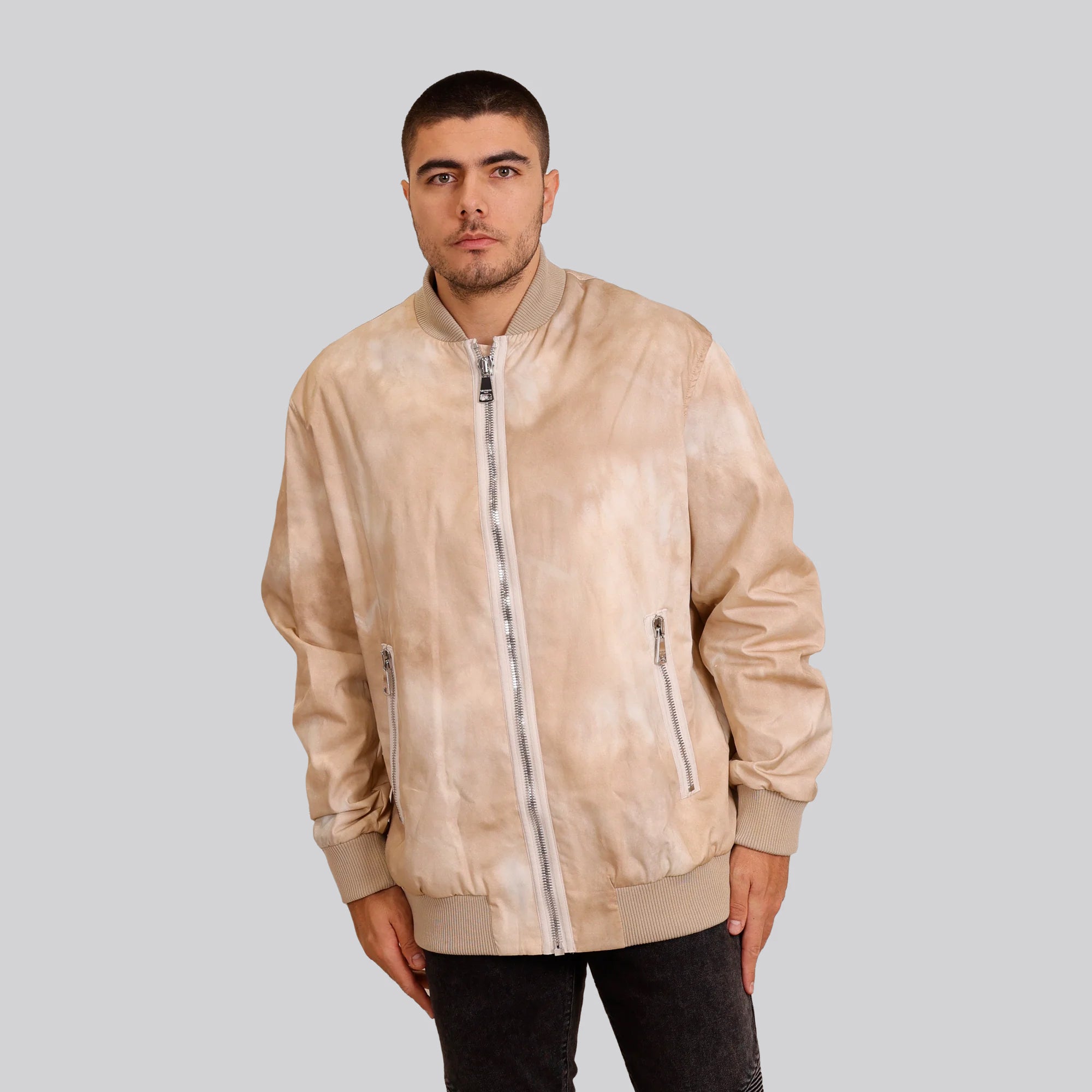 Chaqueta Beige Balmain Desert