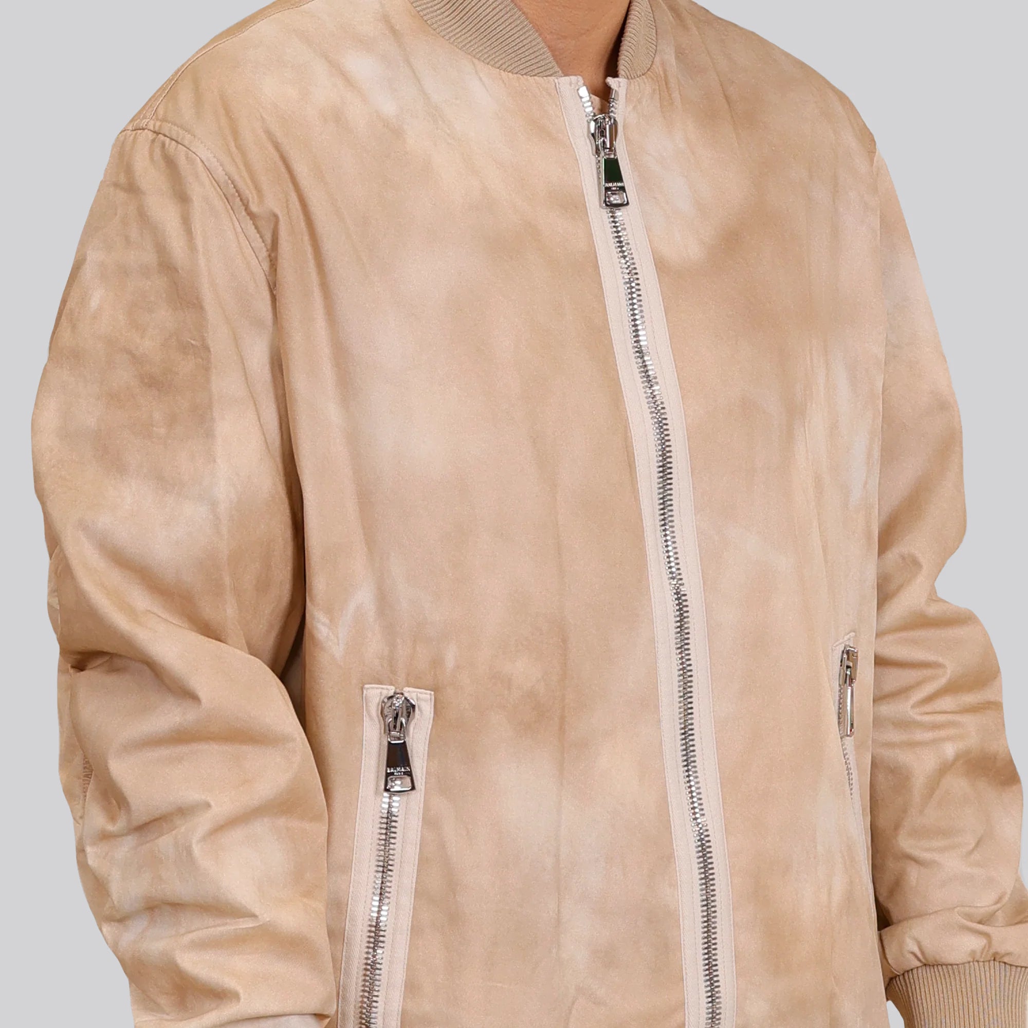 Chaqueta Beige Balmain Desert