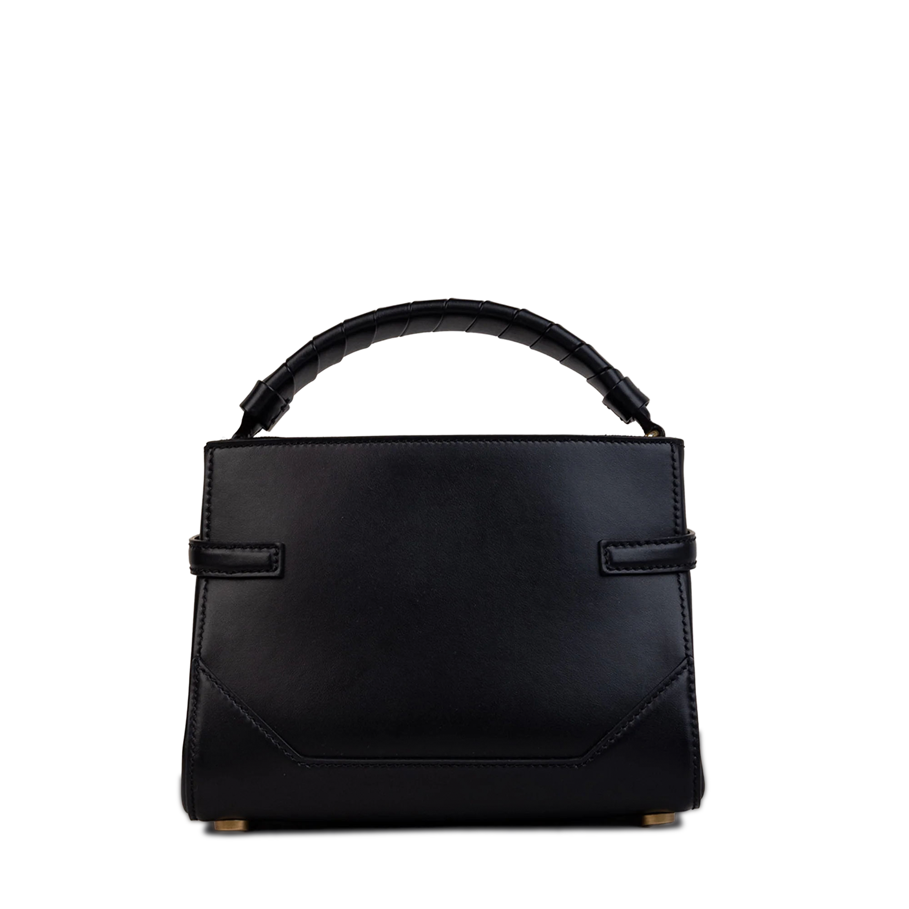 Cartera Negra Balmain Bbuzz Leather