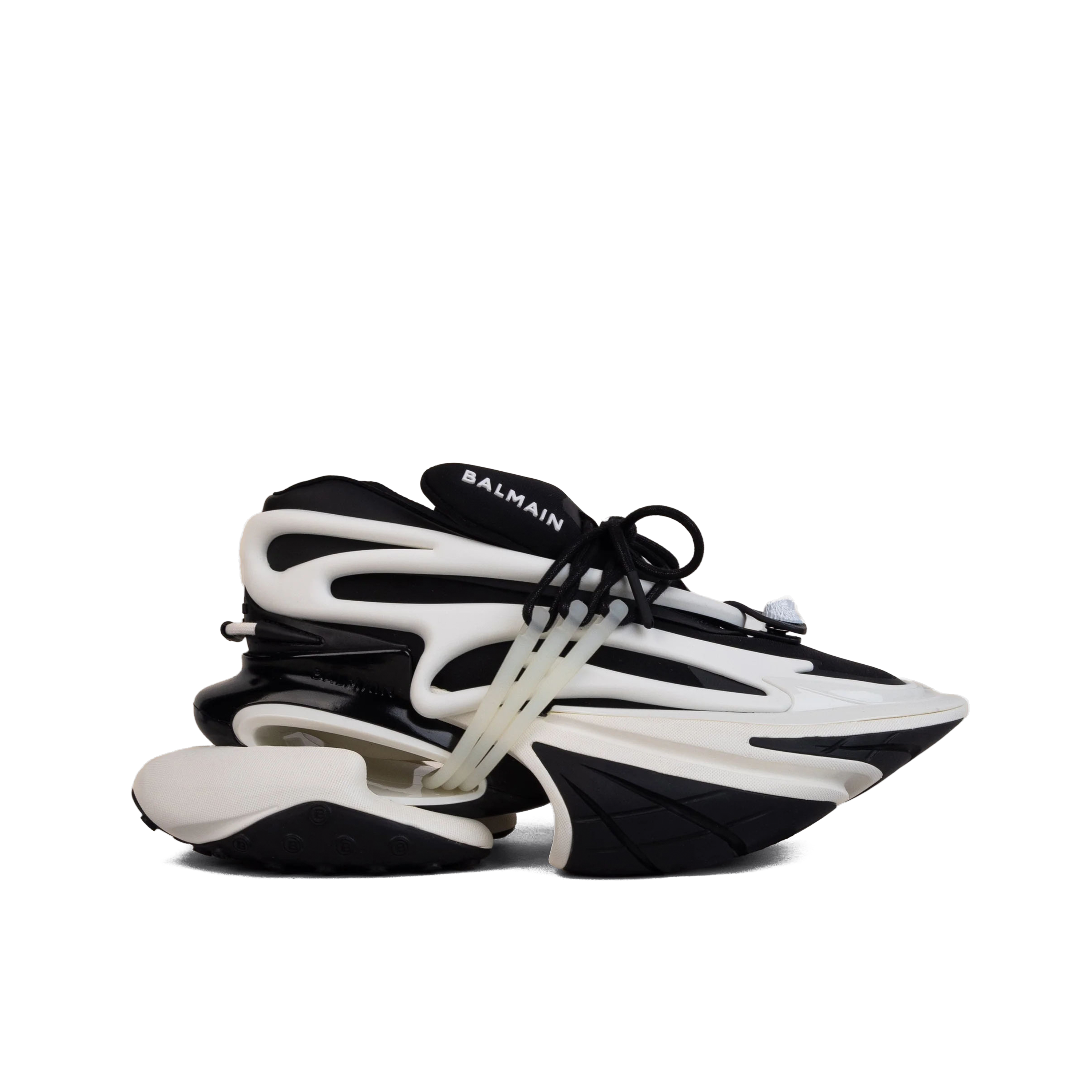 Sneakers Blanco Negro Balmain Unicorn W