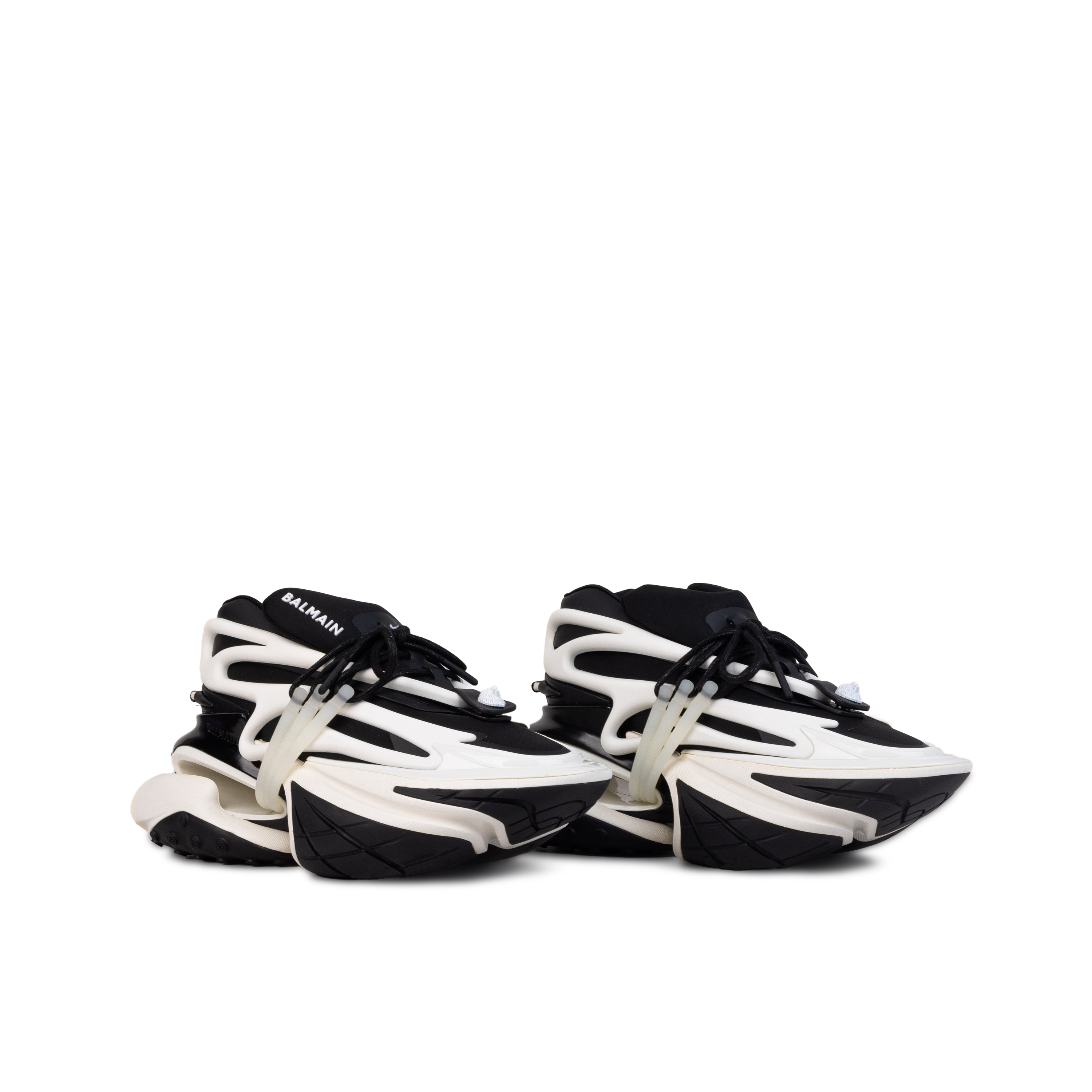 Sneakers Blanco Negro Balmain Unicorn W