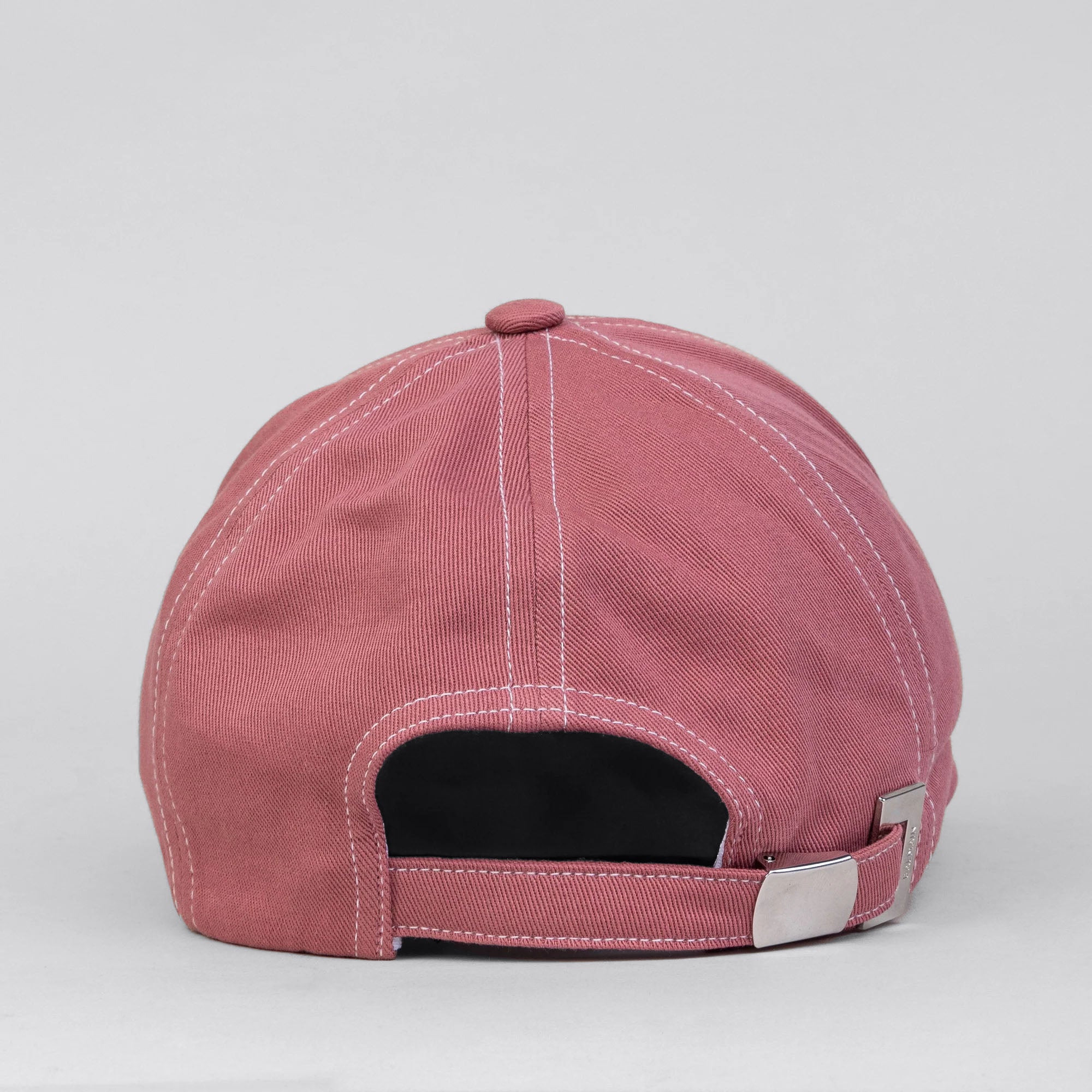 Gorra Rosada Balmain Paris Logo