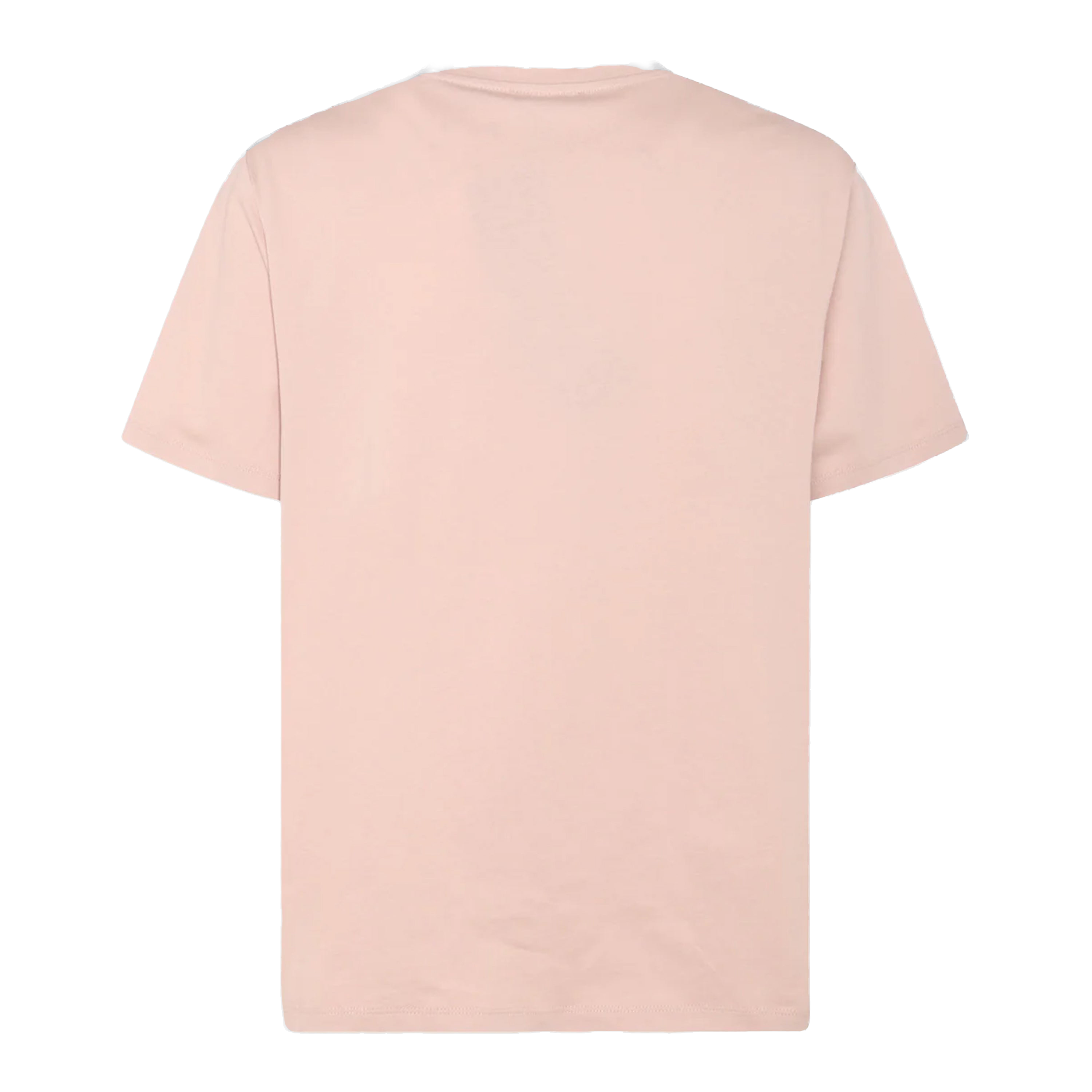 Camiseta Rosada Balmain Paris Logo