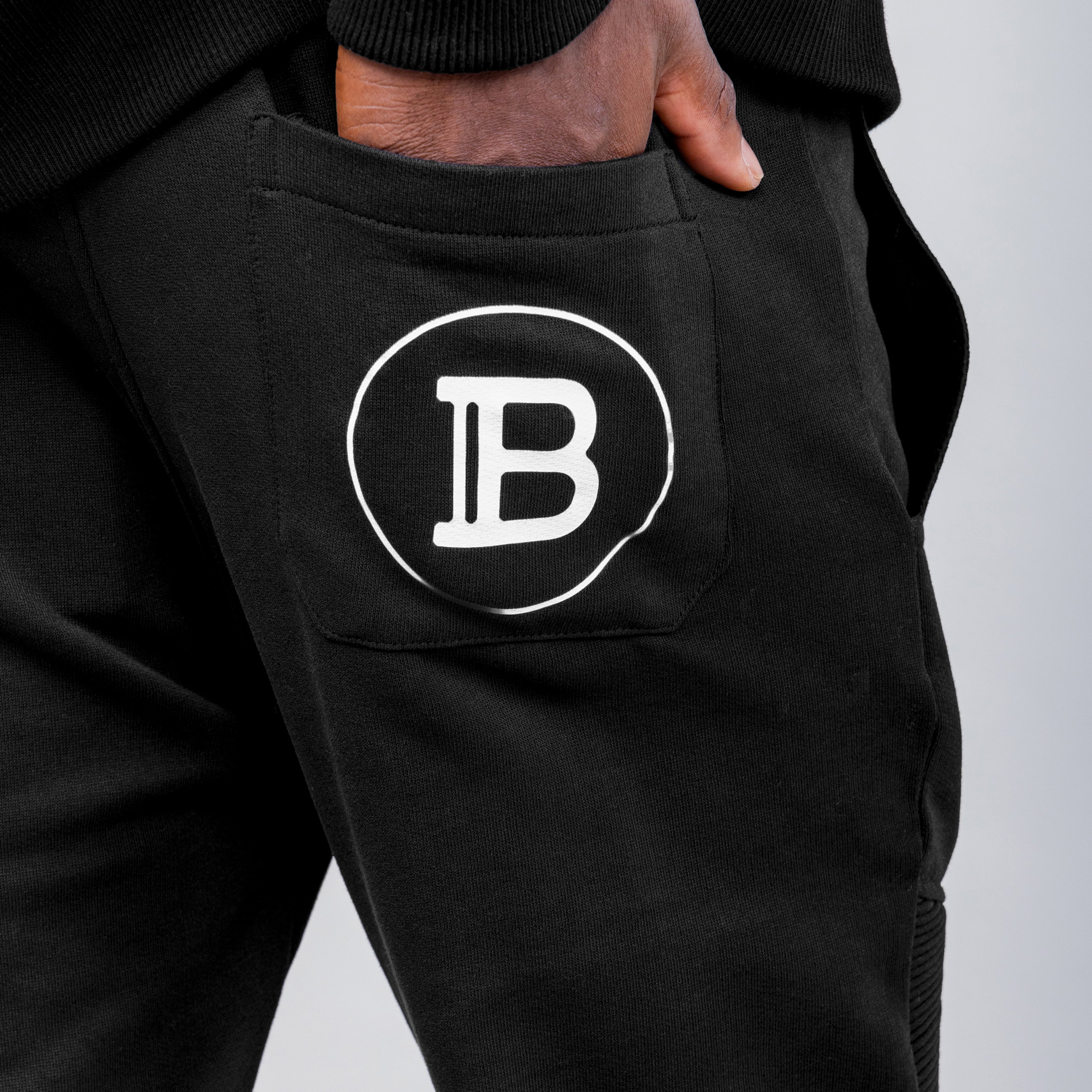 Jogger Negro Balmain Blogo