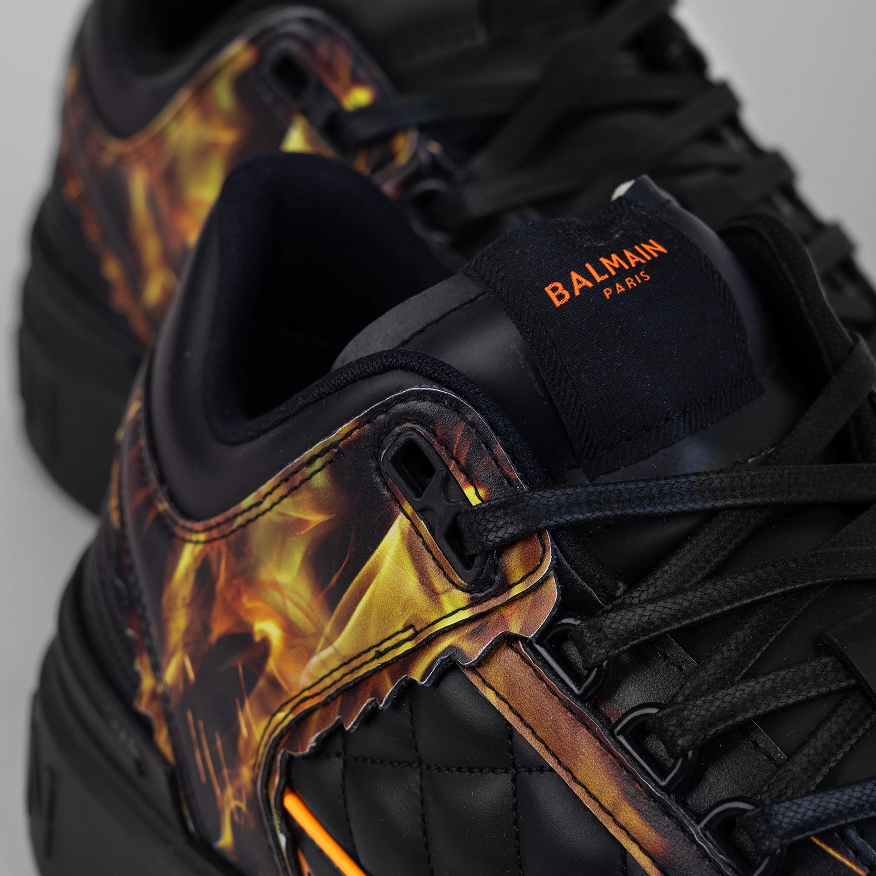 Sneakers Negro Balmain B Court Fire