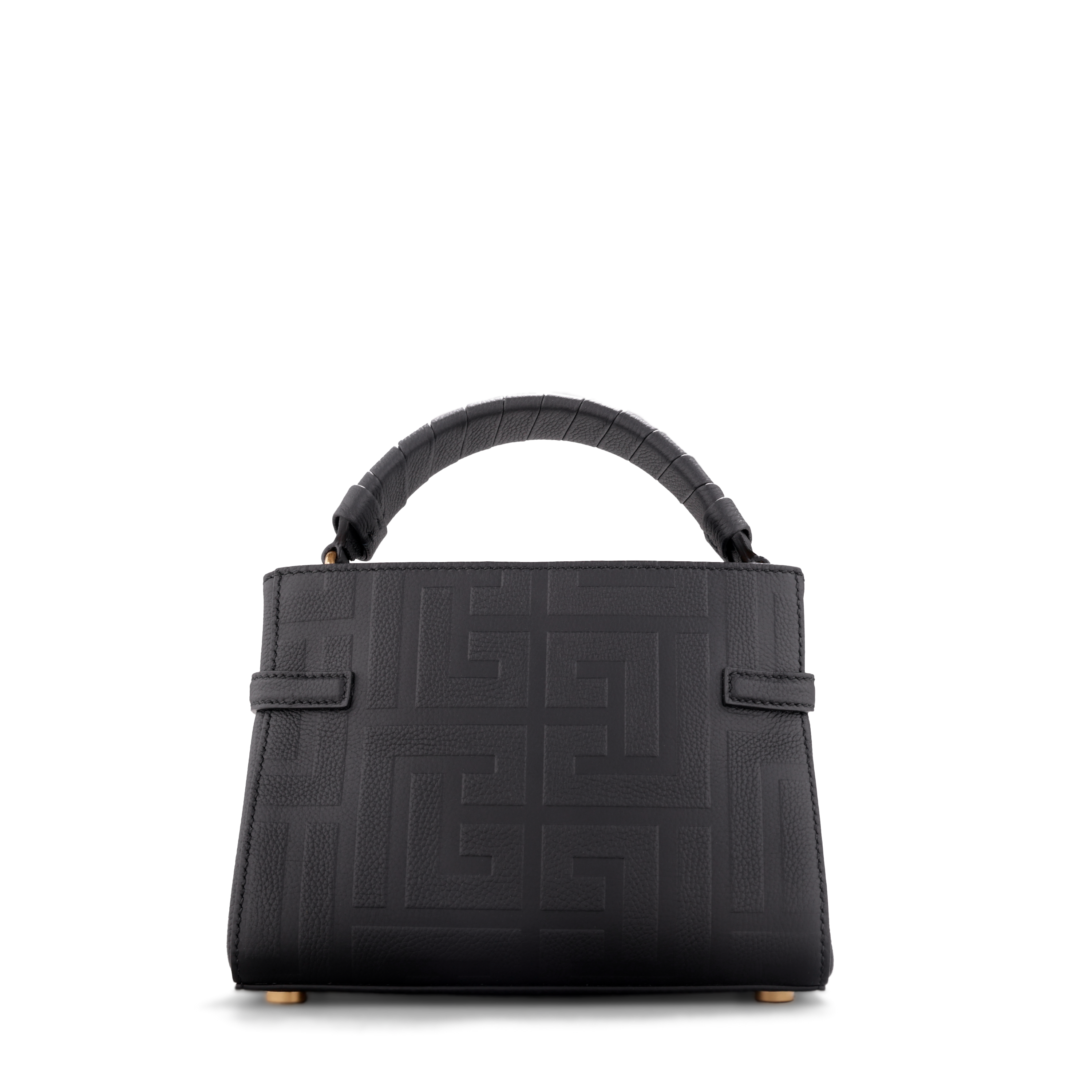 Cartera Negra Balmain Bbuz Handle 22