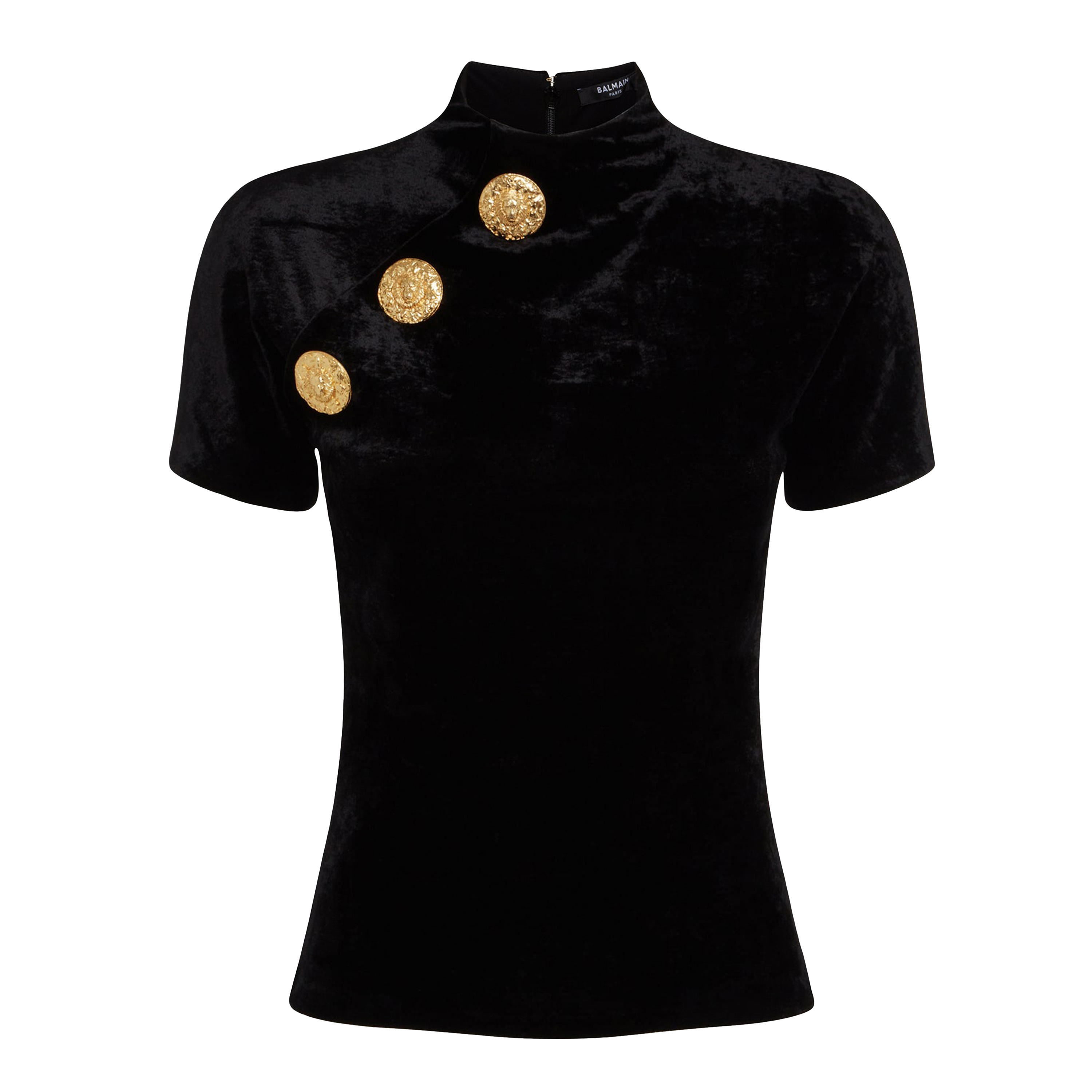 Top Negro Balmain Velvet 3 BTN